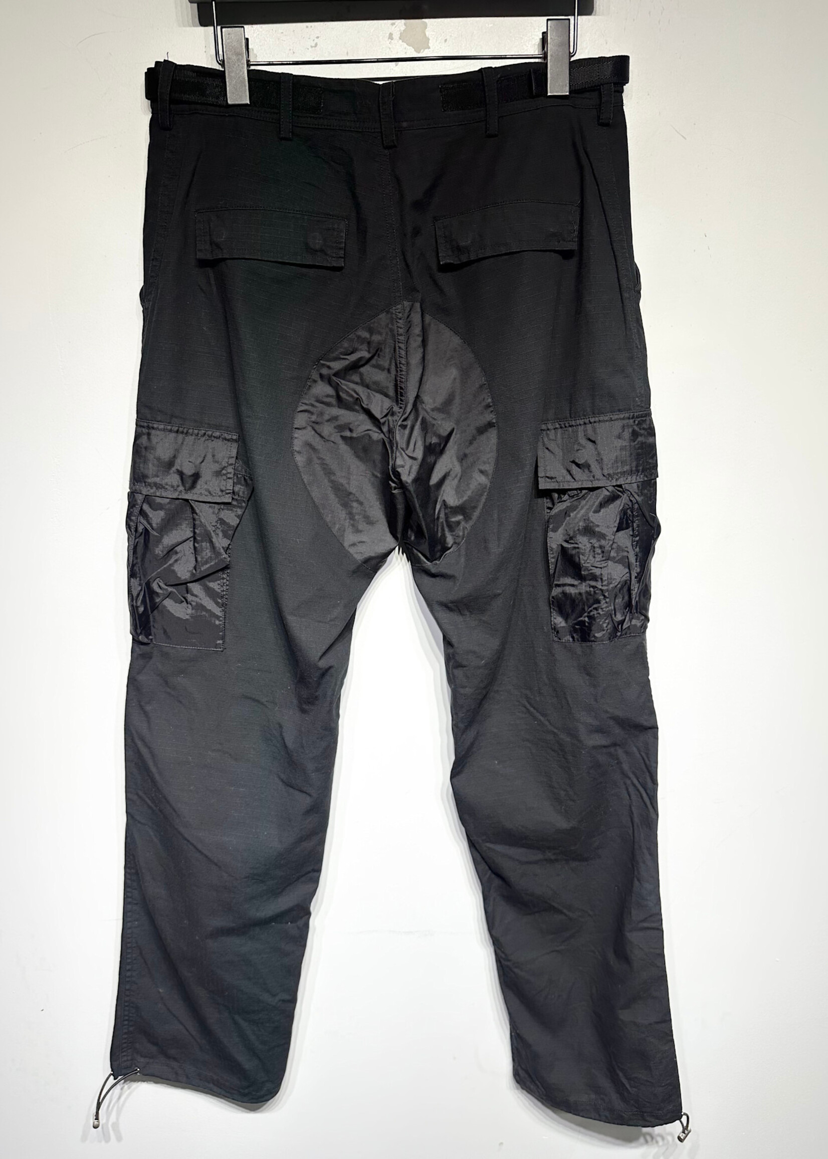 Heliot Emil Black Technical Cargo Pant Masc 33