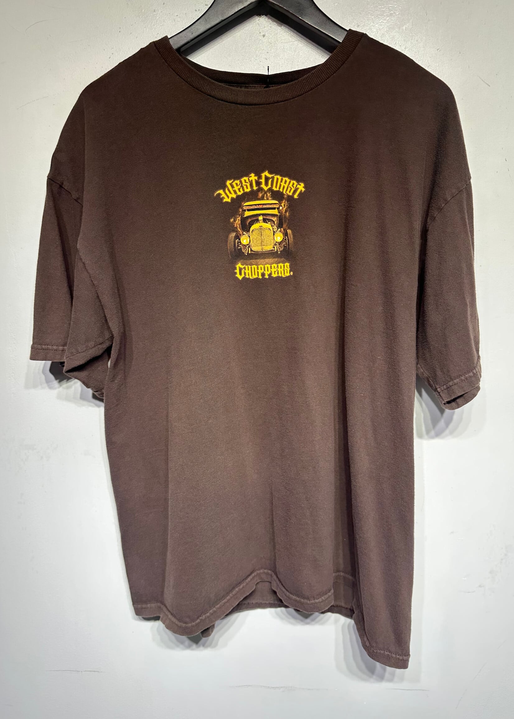 West Coast Choopers Brown Original Outlaws Tee XL