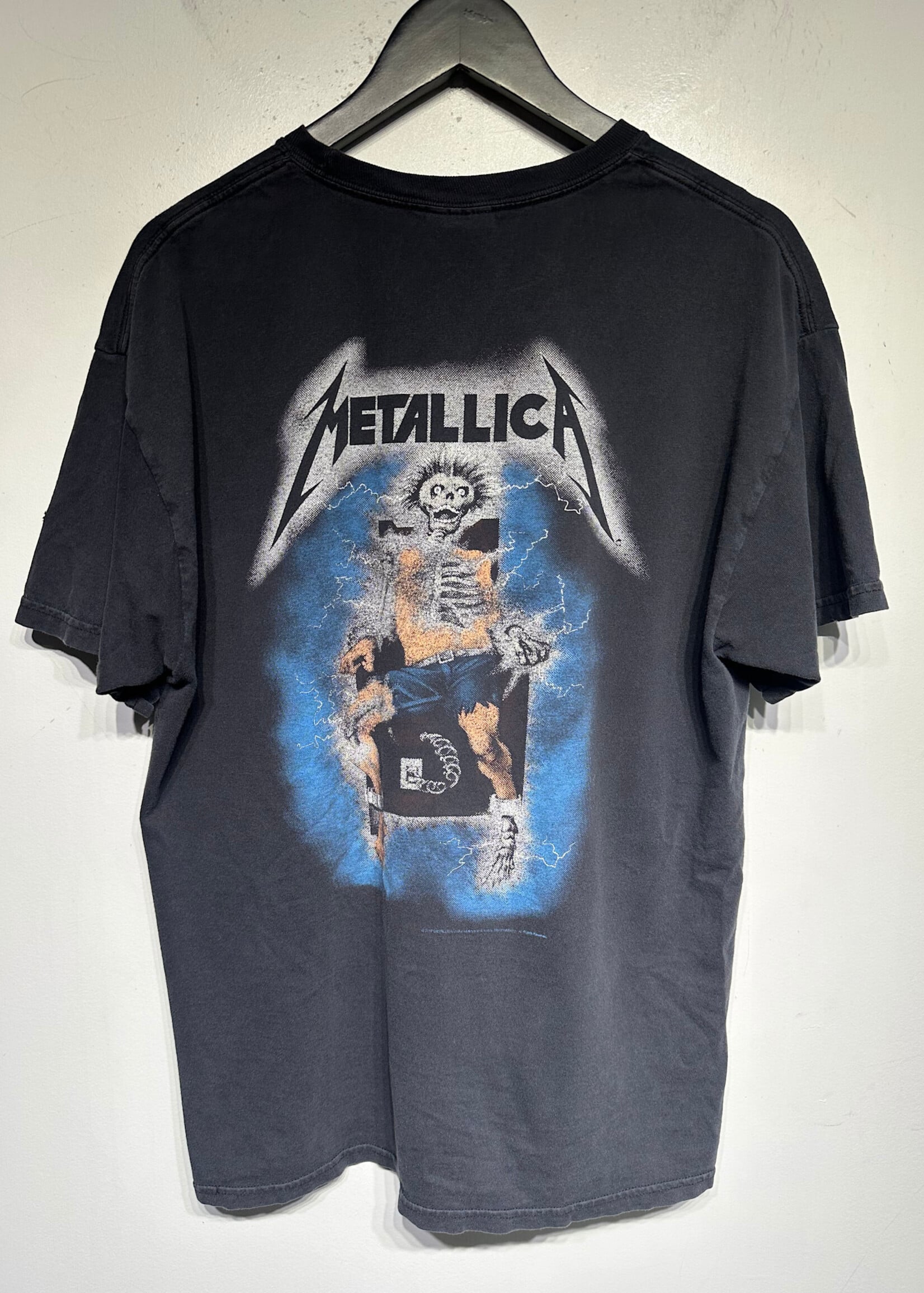 Metallica Ride The Lightning 2007 Band Tee XL