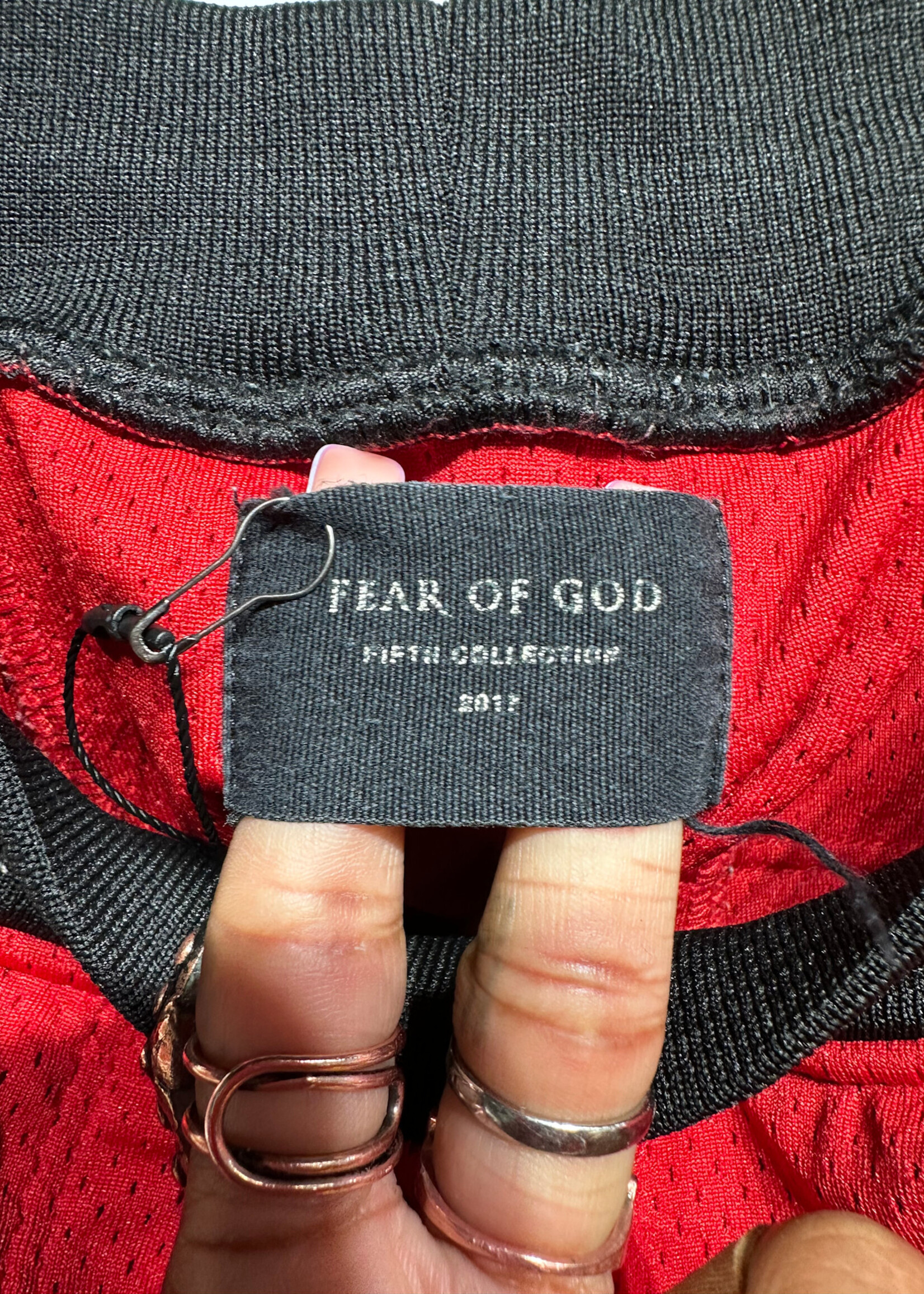 Fear Of God Fifth Collection Red Shorts M/34 As Is