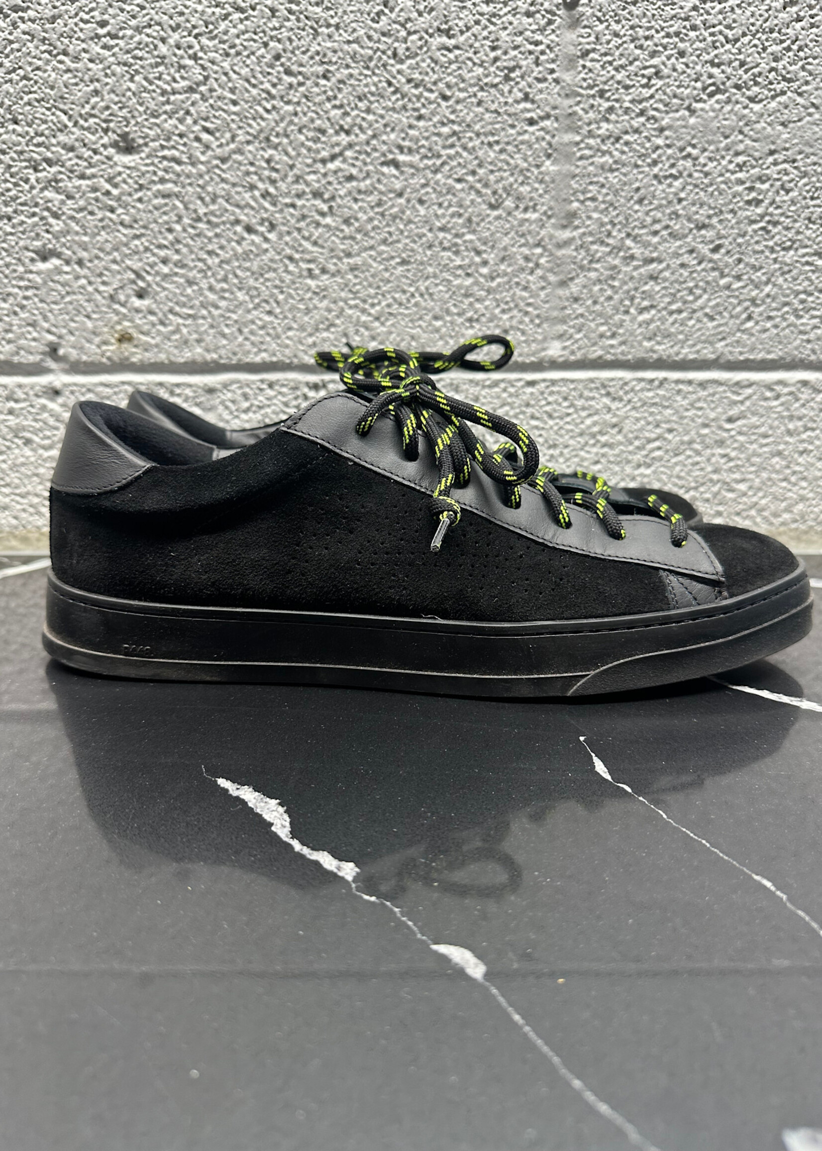 P448 Black Low Top Trainers Masc 45/12