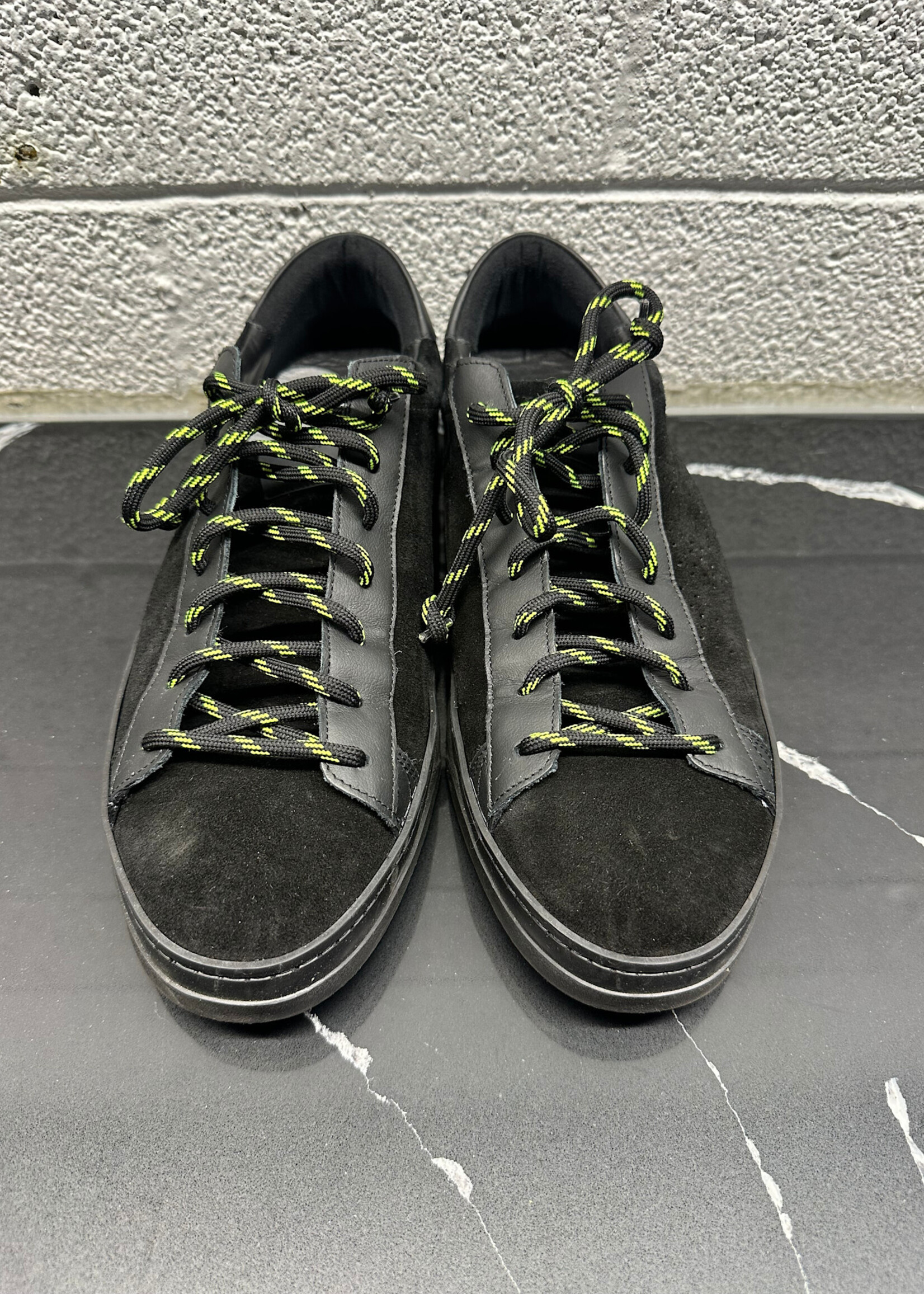 P448 Black Low Top Trainers Masc 45/12