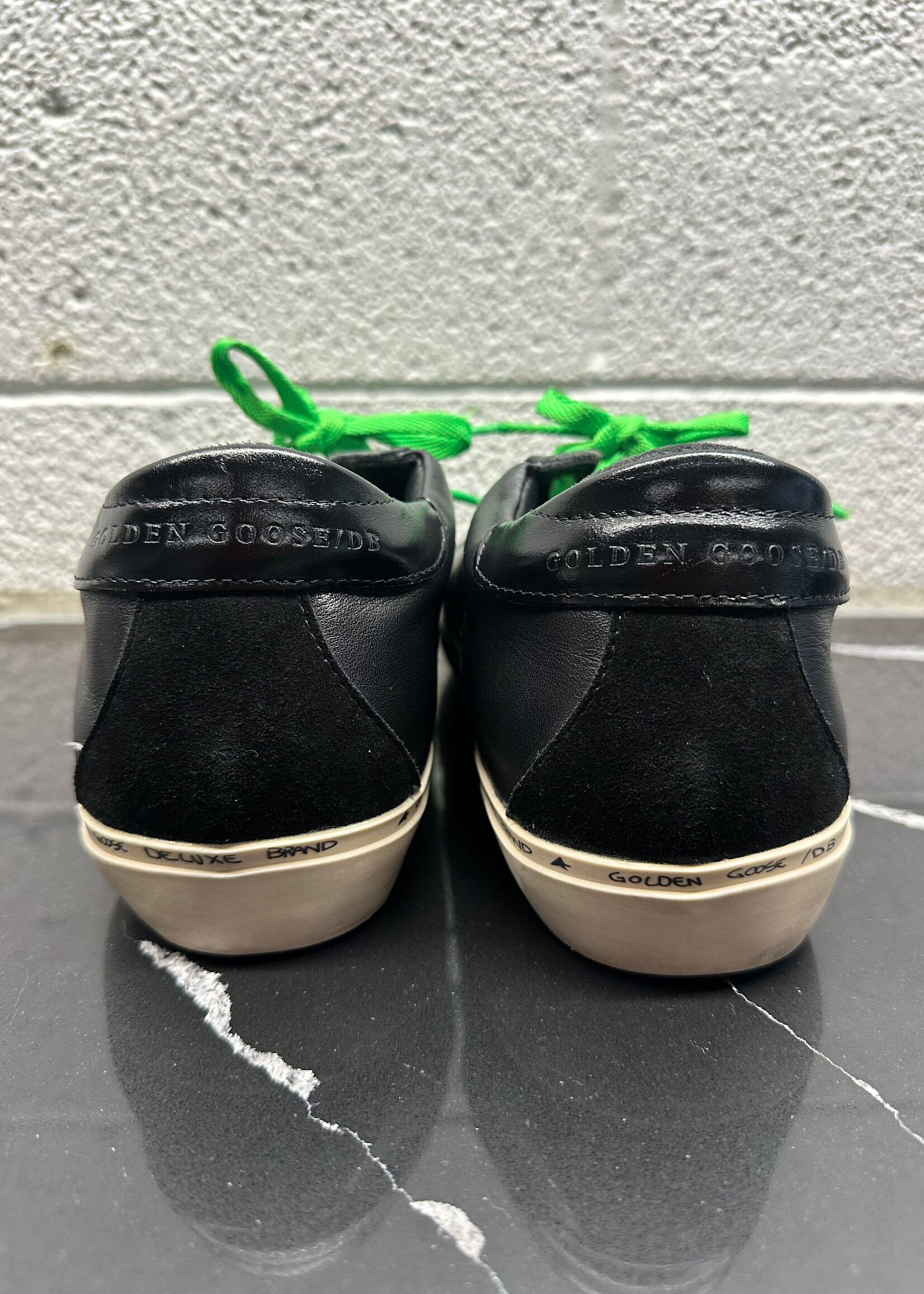 Golden Goose Hi Star Black/Green 45/12
