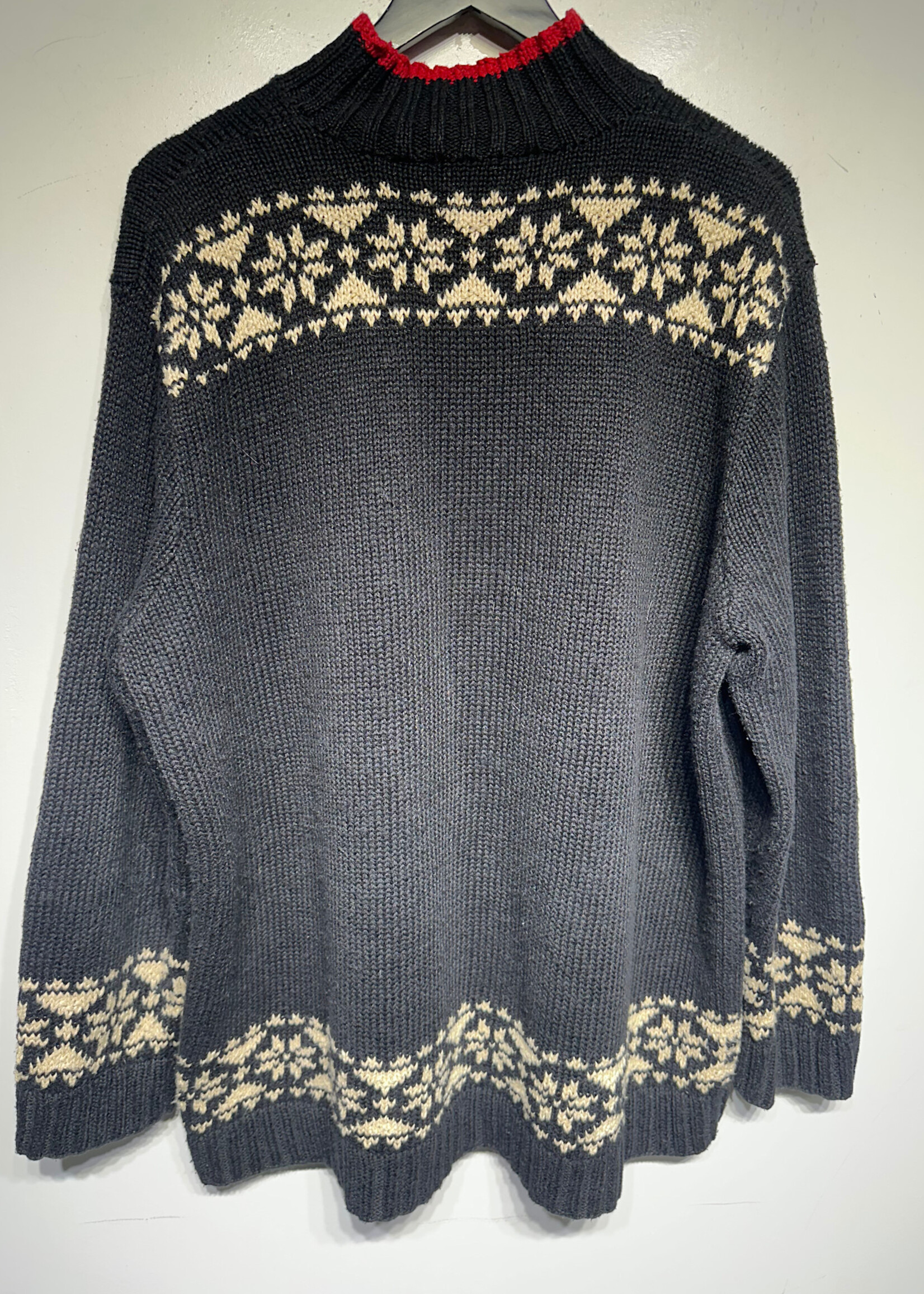 Lauren Ralph Lauren Hand Knit Ski Sweatshirt XL
