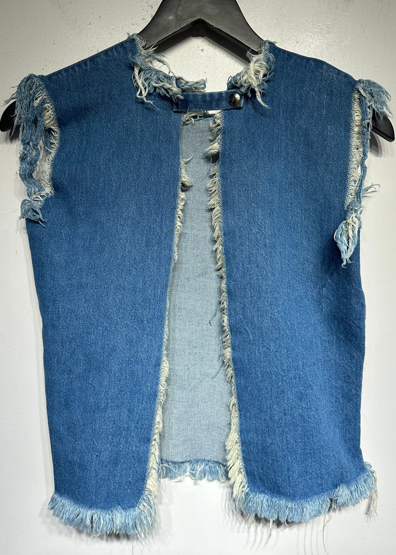 Marques Almeida Denim Button Top S