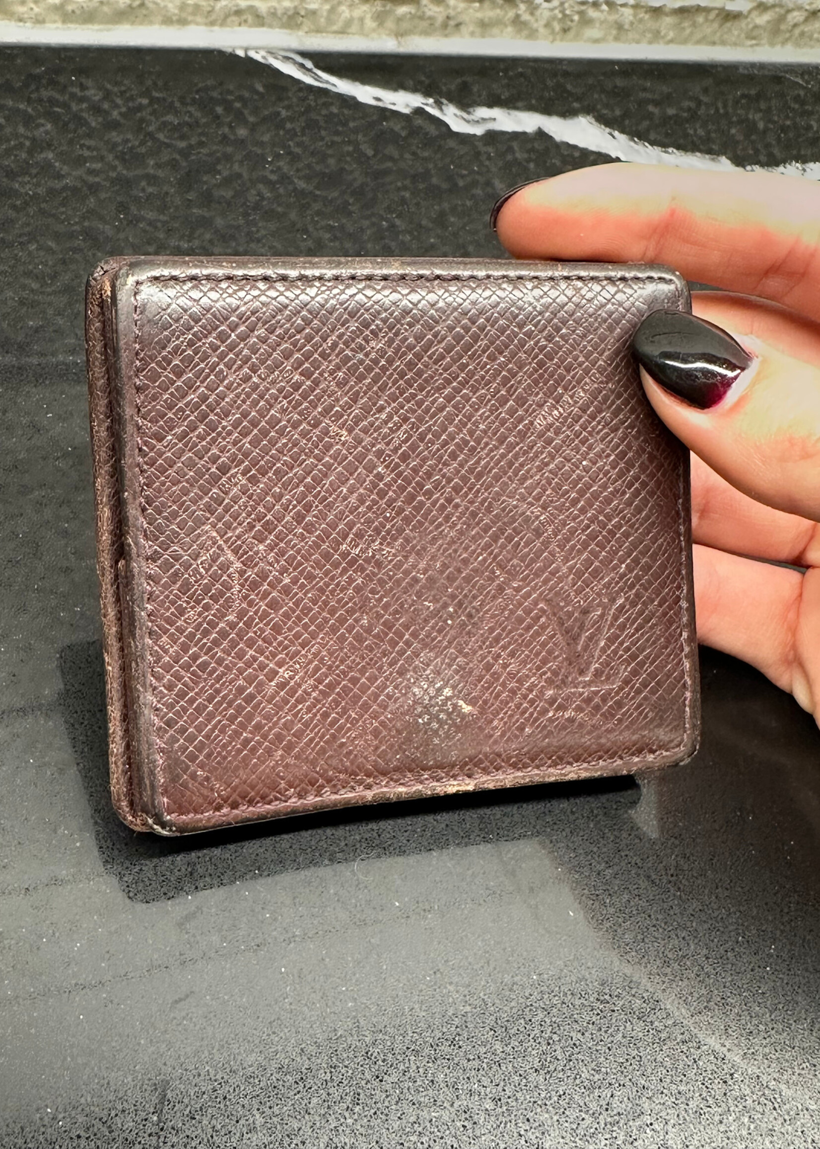 Louis Vuitton Vintage Brown Coin Holder