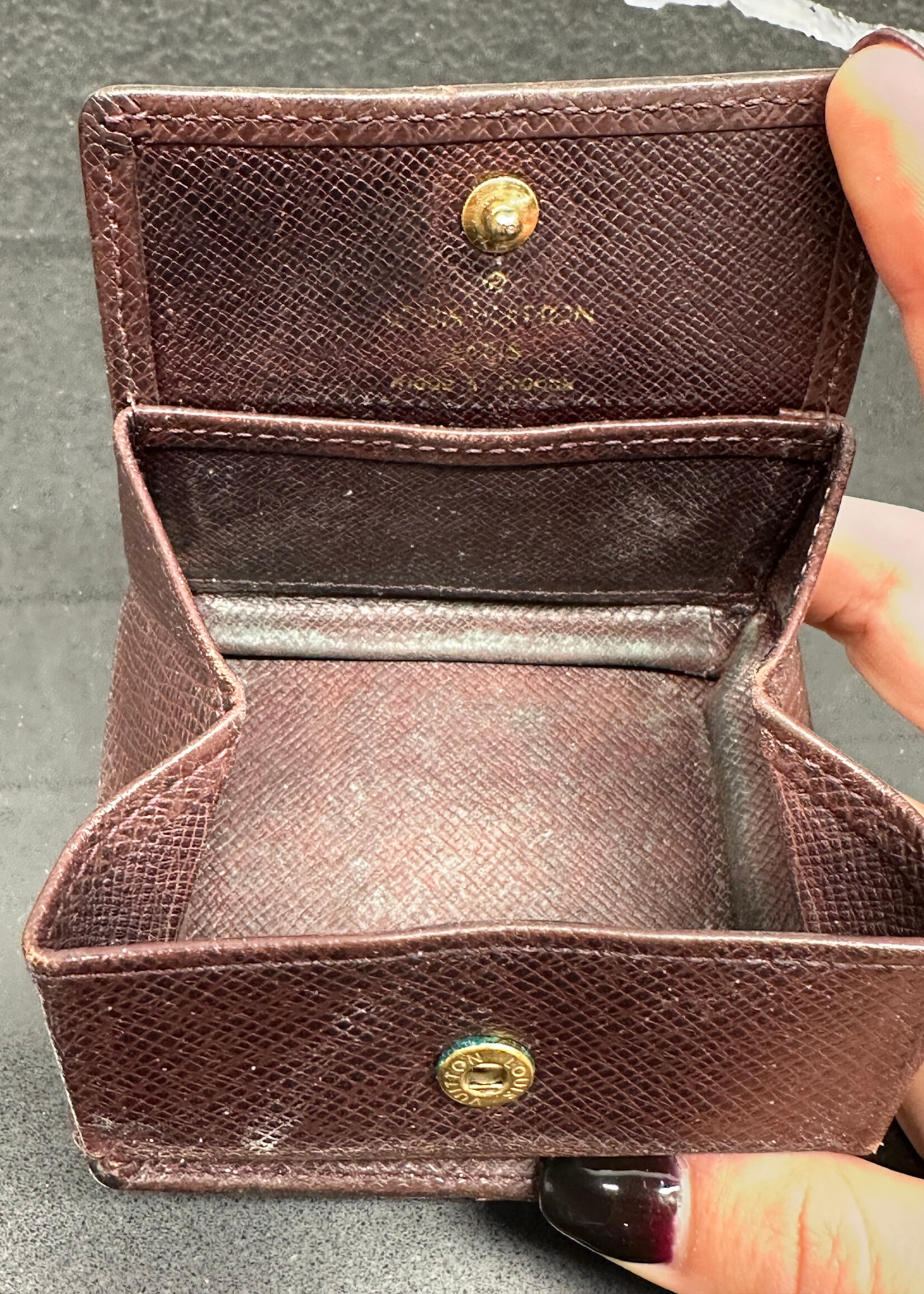 Louis Vuitton Vintage Brown Coin Holder