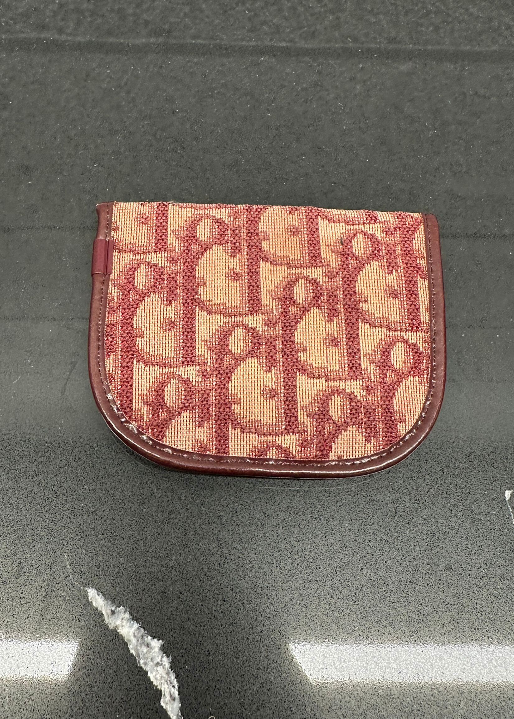 Dior Vintage Monogram Snap Pouch