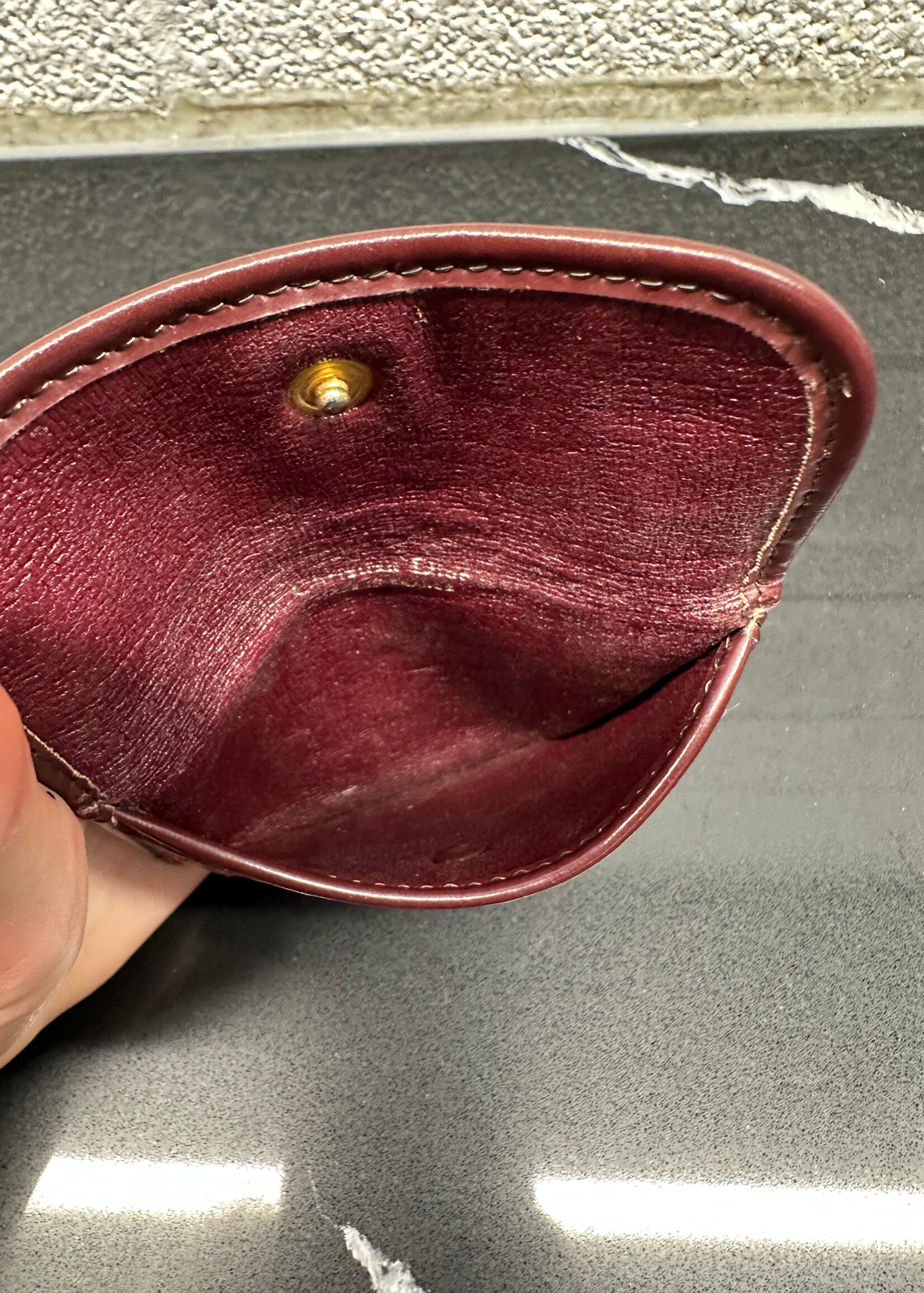 Dior Vintage Monogram Snap Pouch