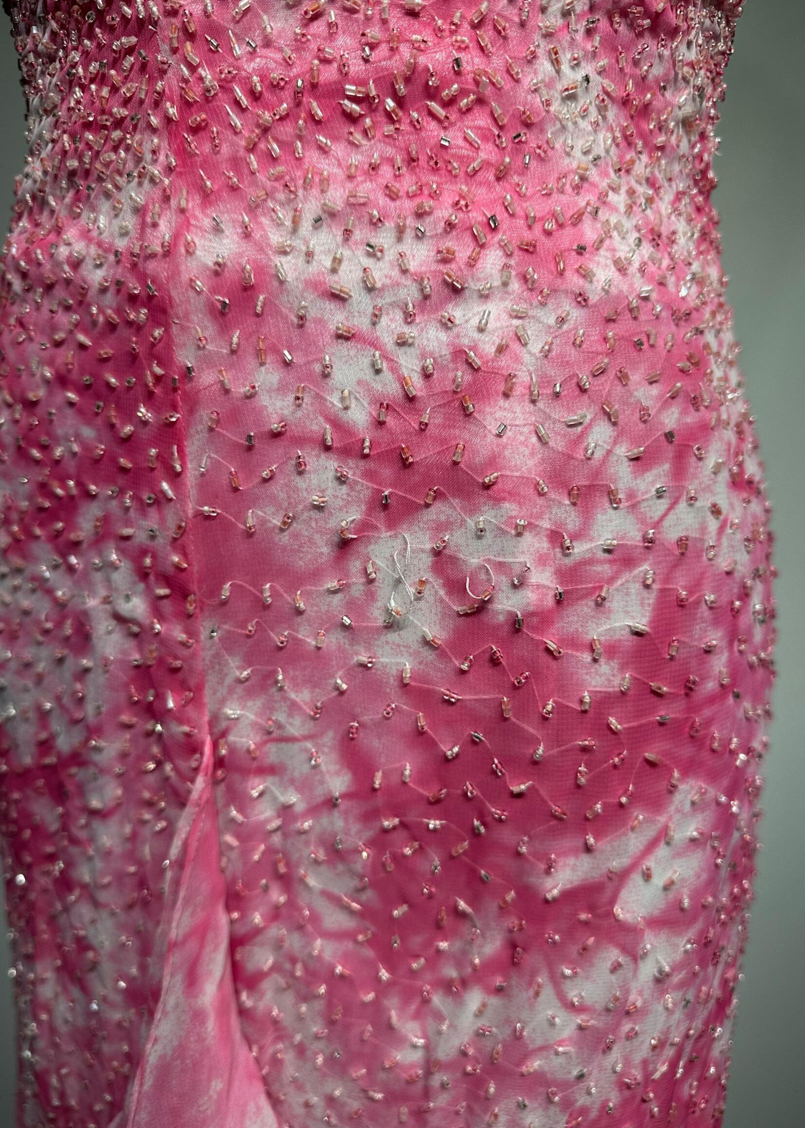 NWT Night Moves Pink Embellished Dress S As Is