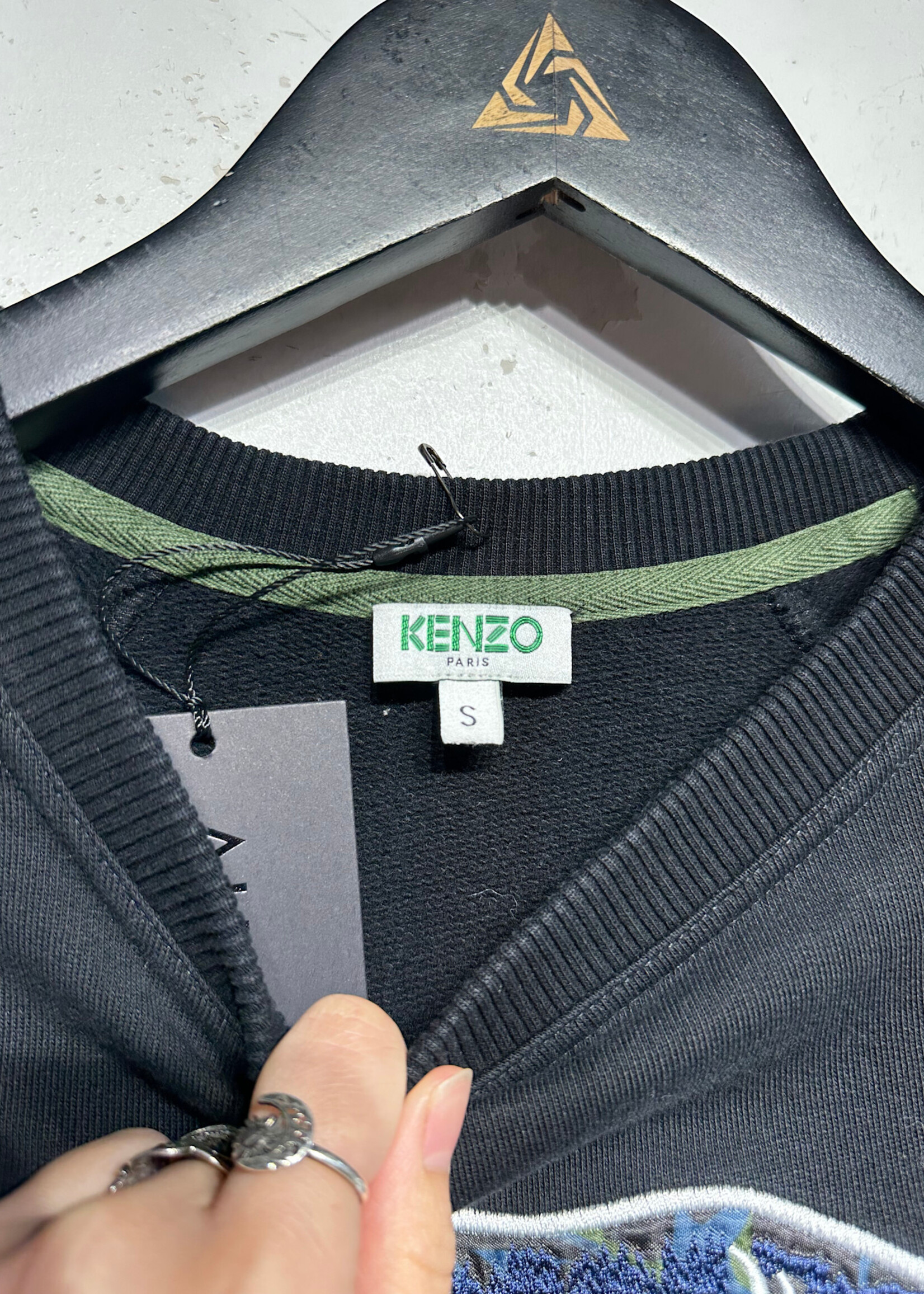 Kenzo Paris Emboridered Sweatshirt Fem S