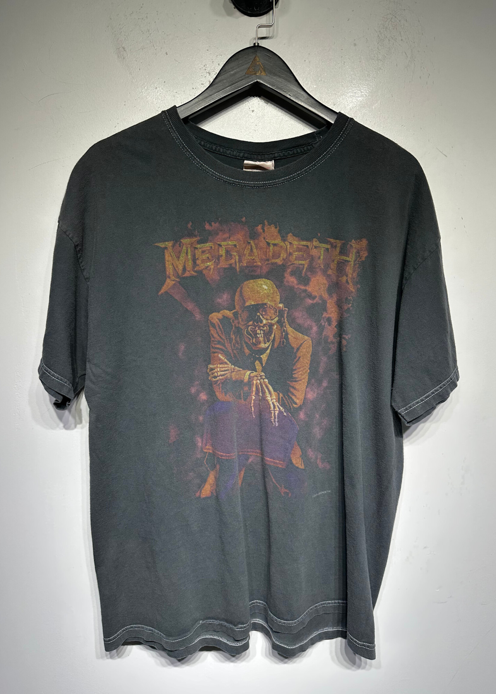 Megadeth 2006 Grey Skull Tee Masc XL