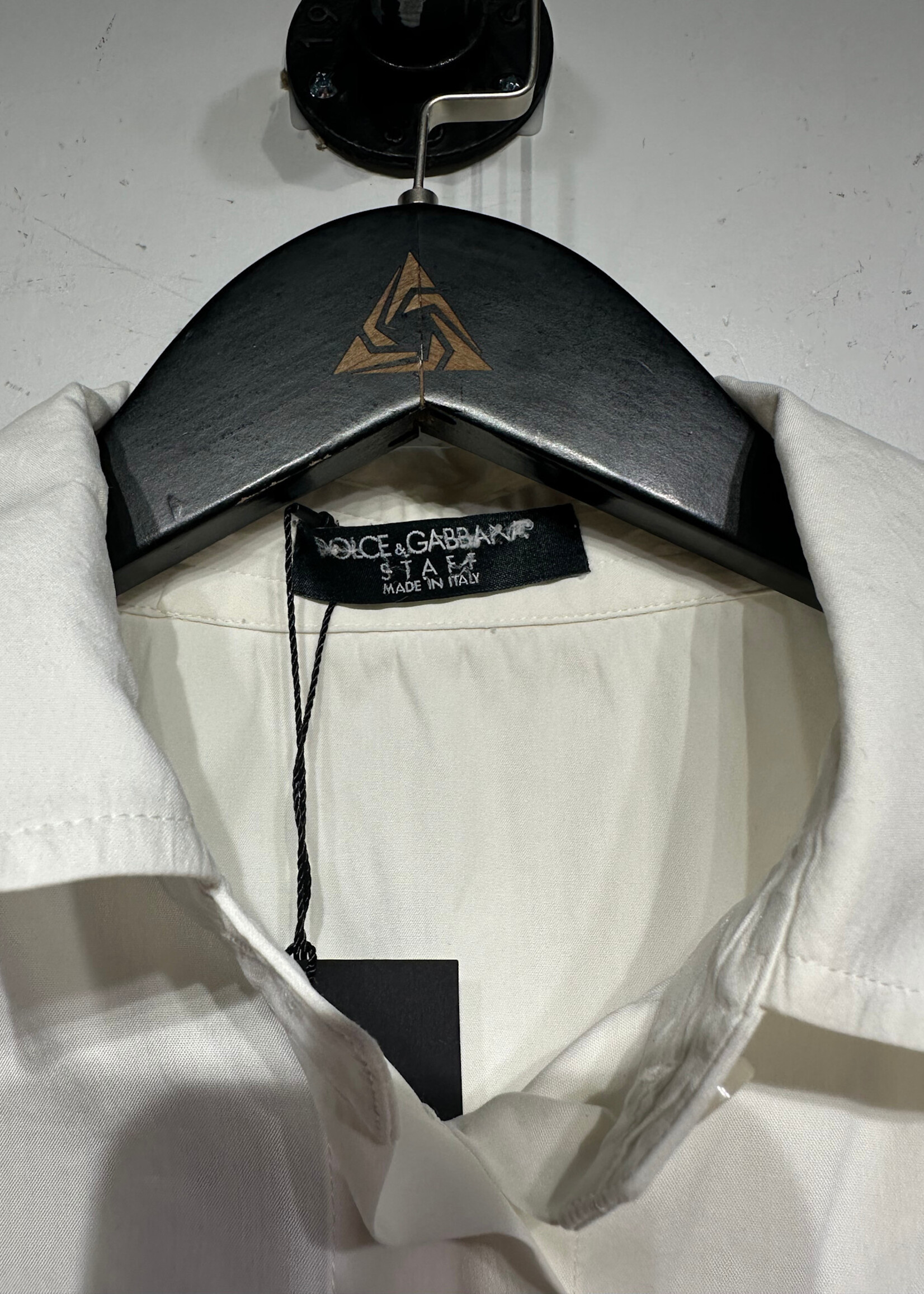 Dolce and Gabbana Staff White Button Up Fem S