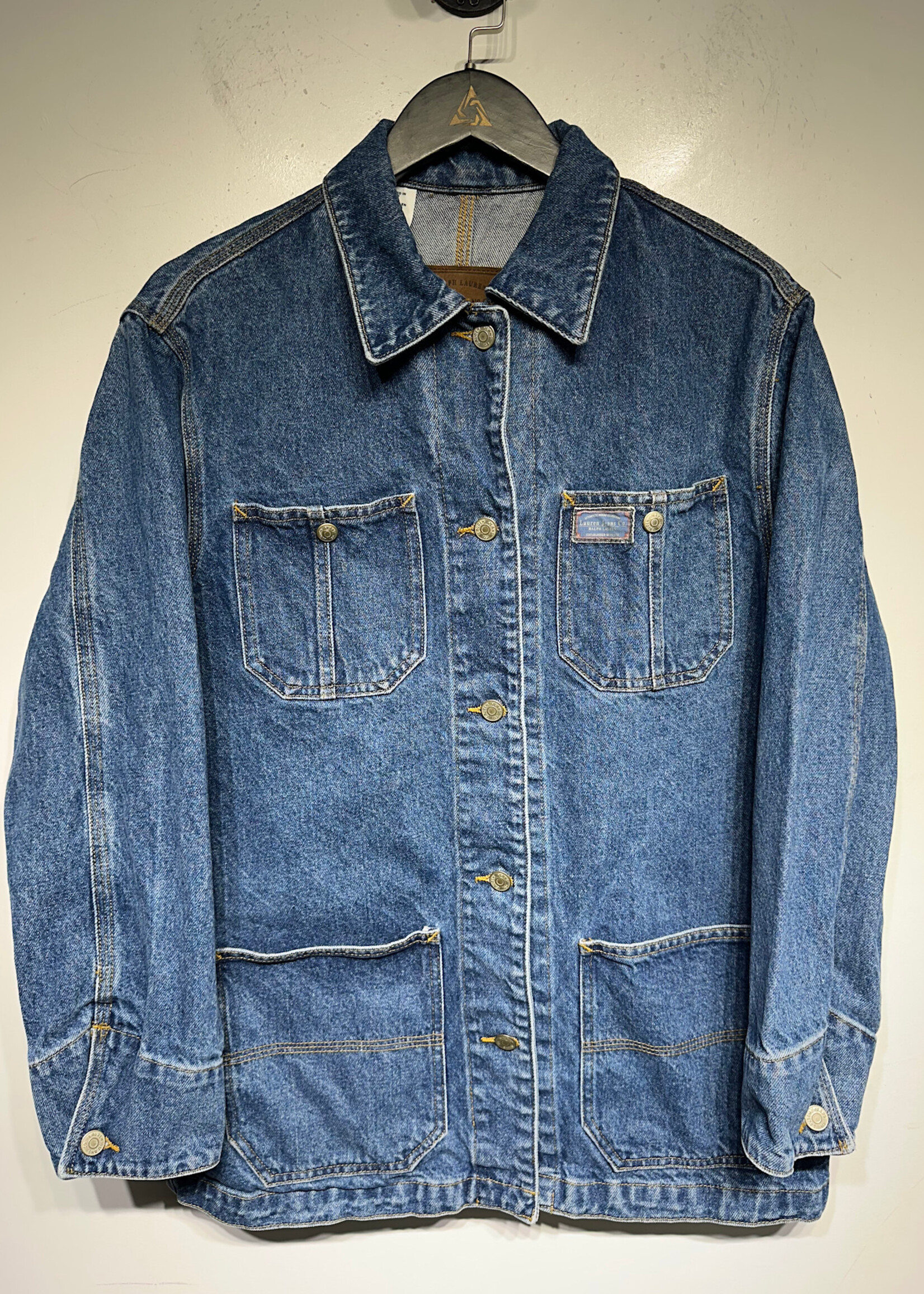 Ralph Lauren Lauren Jeans Co Denim Chore Coat Fem M