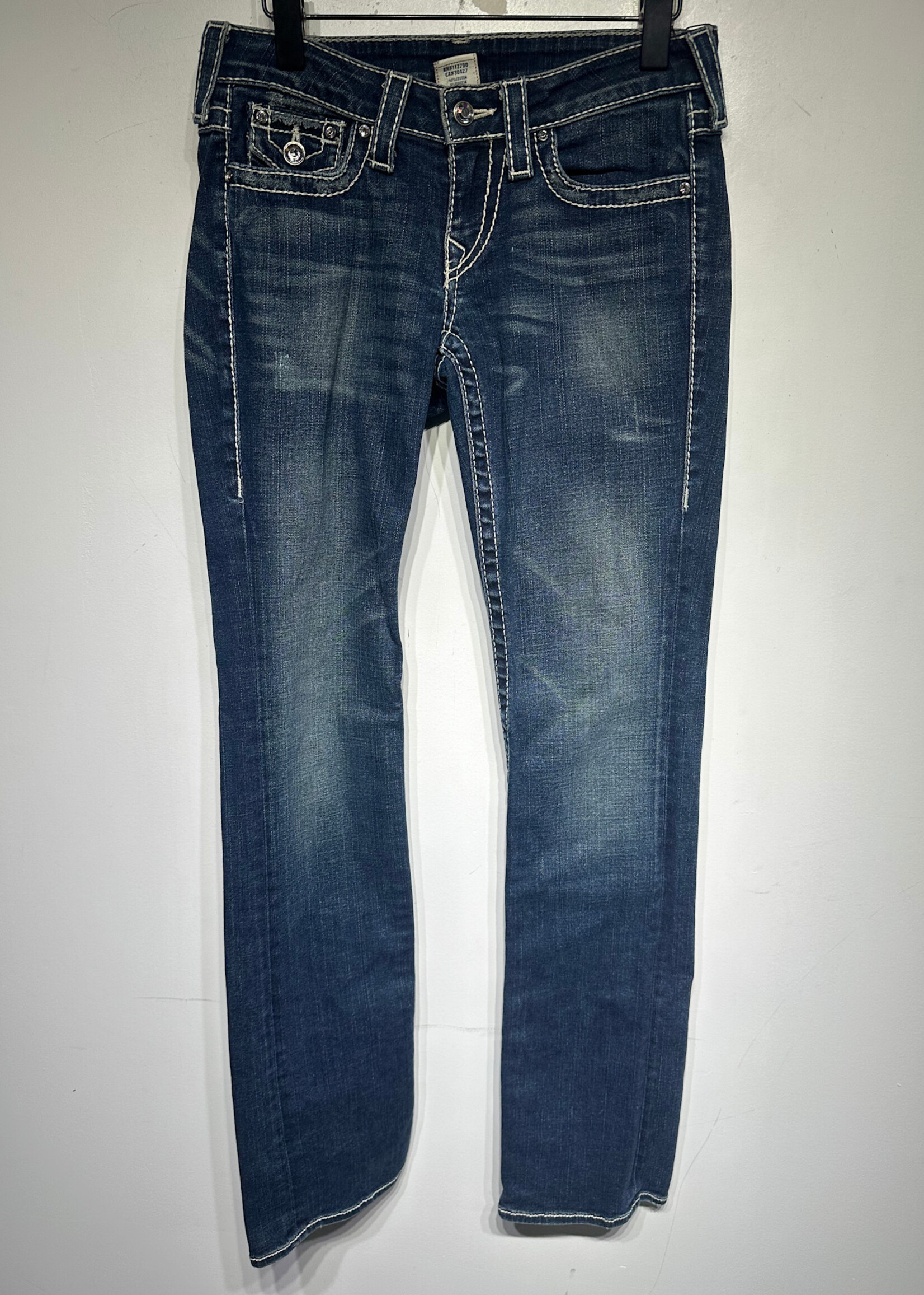 True Religion Disco Joey Big T Dark Wash Jeans 27