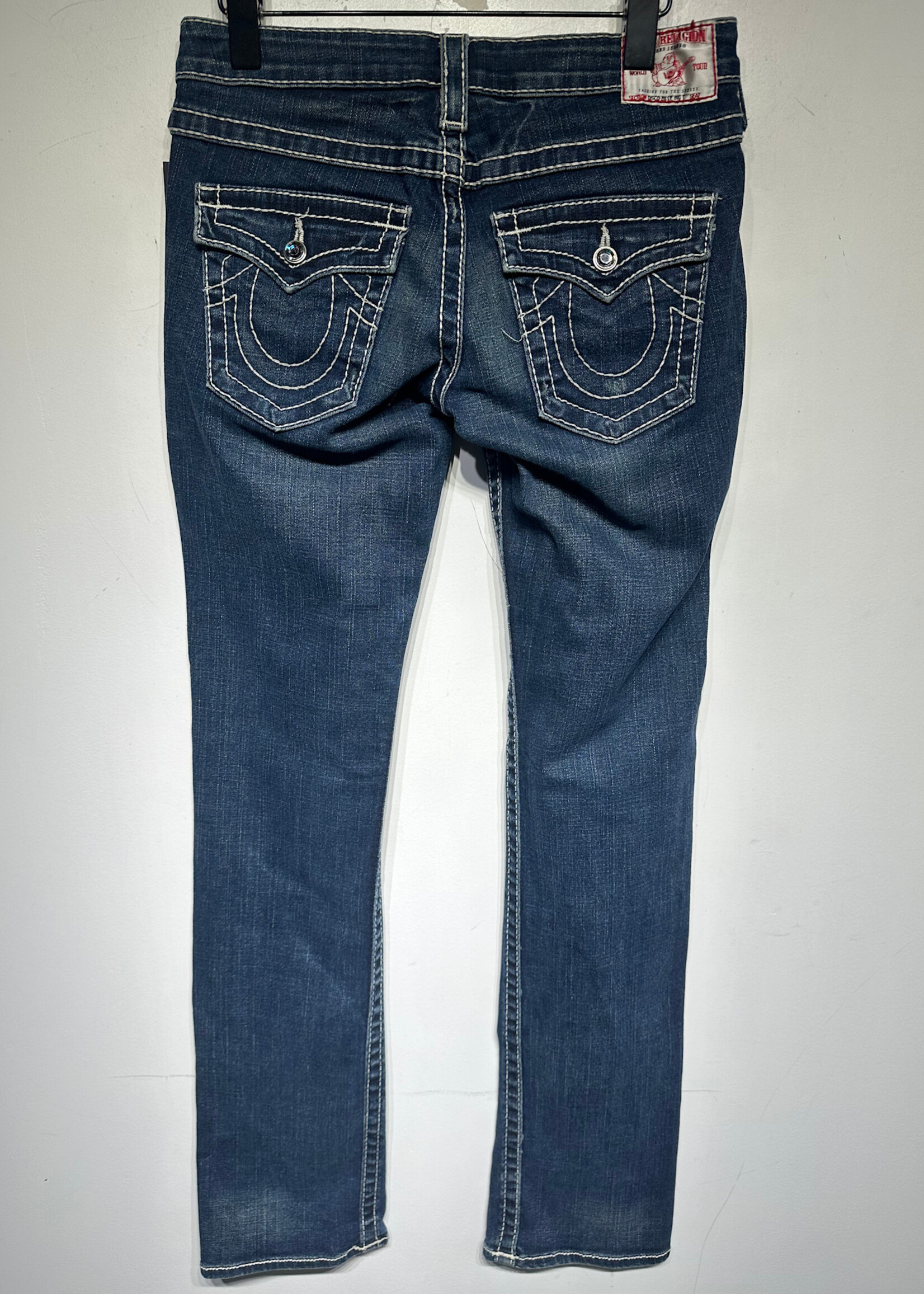 True Religion Disco Joey Big T Dark Wash Jeans 27