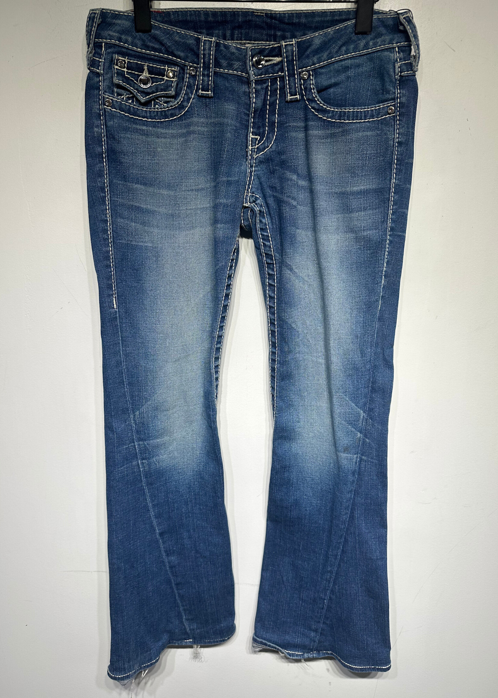 True Religion Disco Joey Big T Light Wash Jeans 27