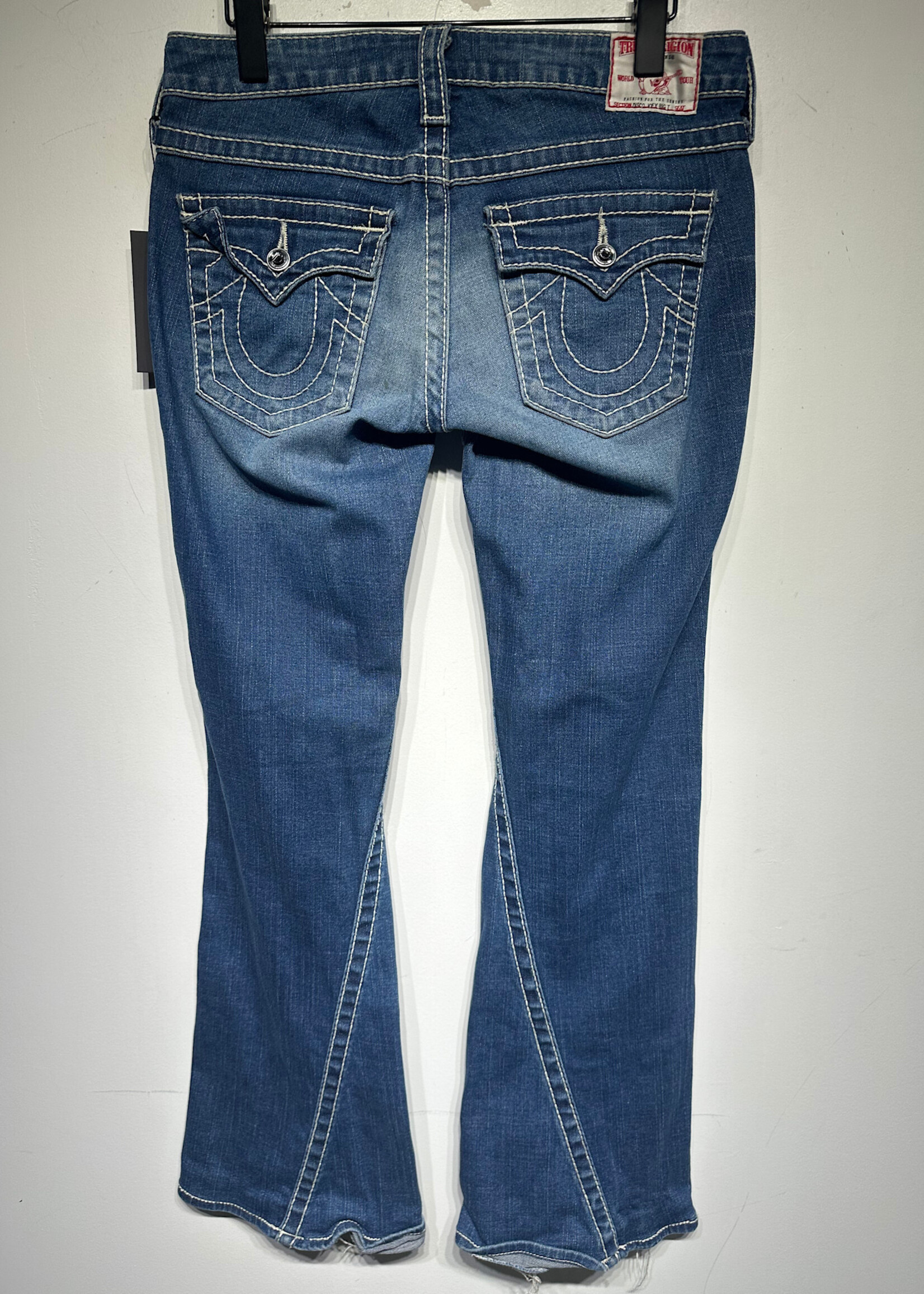 True Religion Disco Joey Big T Light Wash Jeans 27