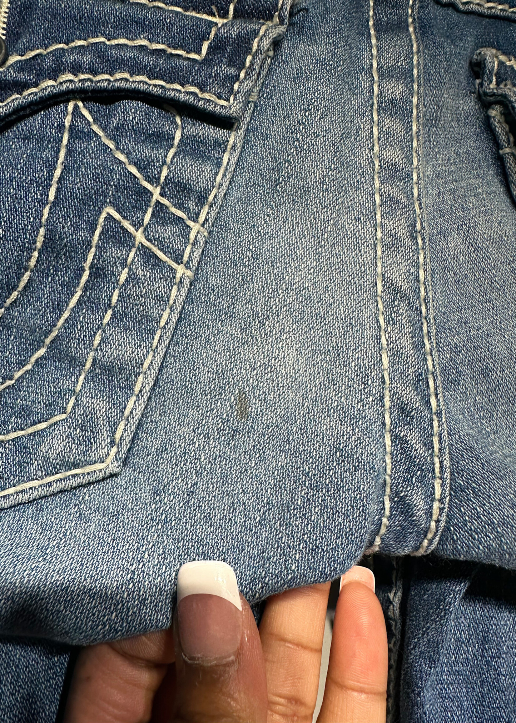 True Religion Disco Joey Big T Light Wash Jeans 27