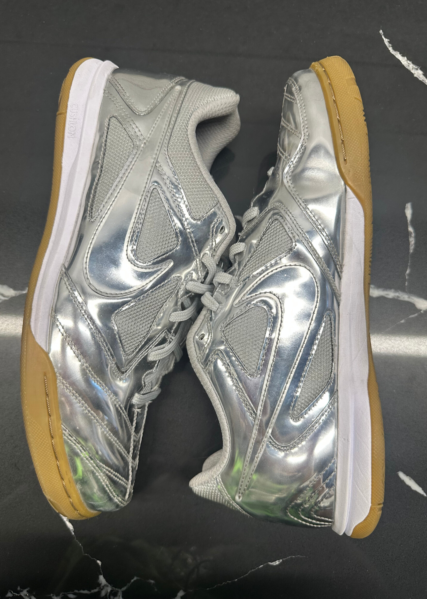 Nike Gato Silver Gum Sole Masc 9.5