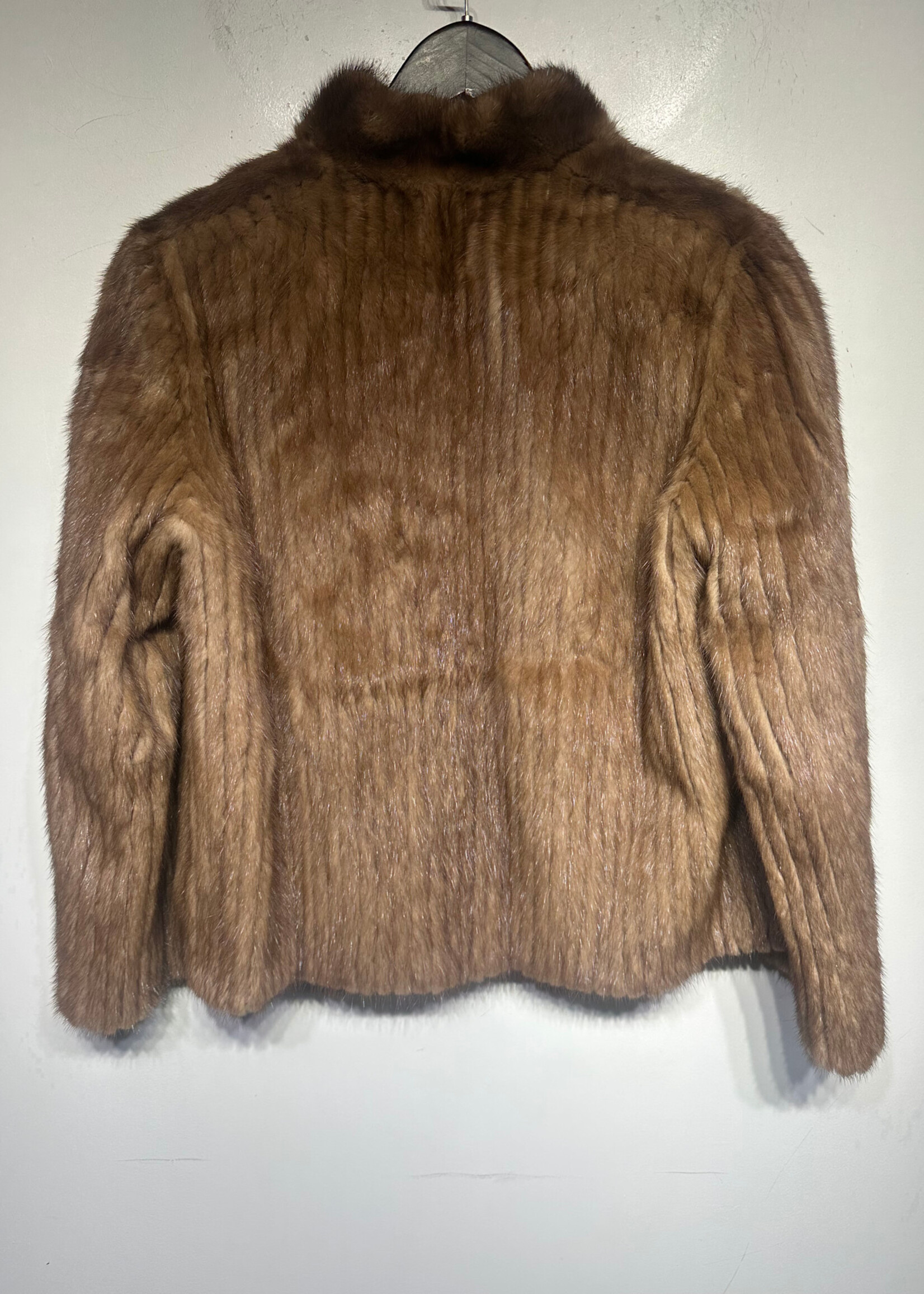Vintage Brown Fur Coat S/M