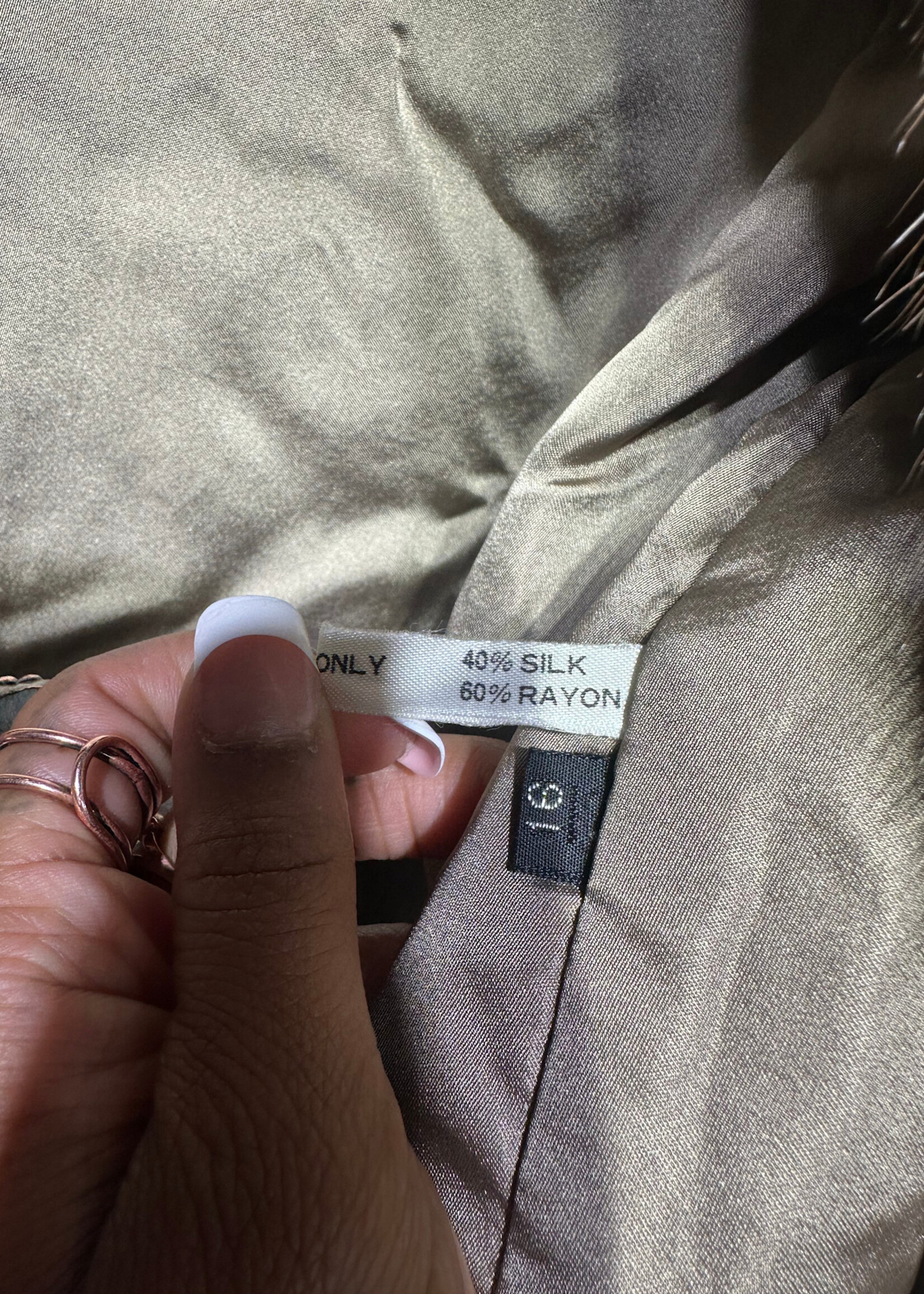 Vintage Brown Fur Coat S/M