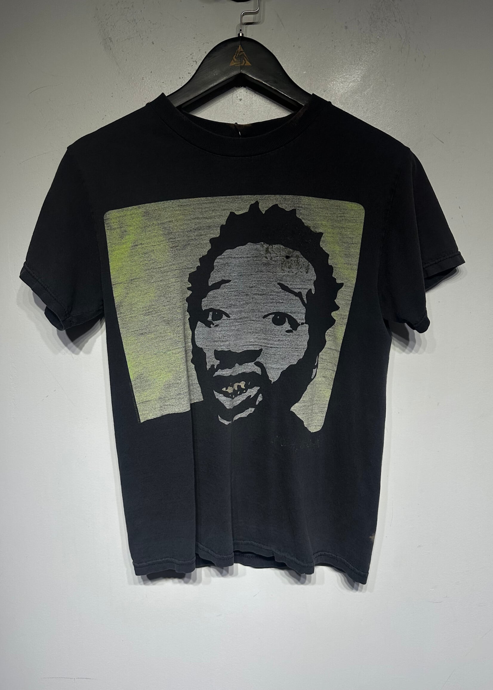 Ol Dirty Bastard Black Distressed Tee As Is Masc  S