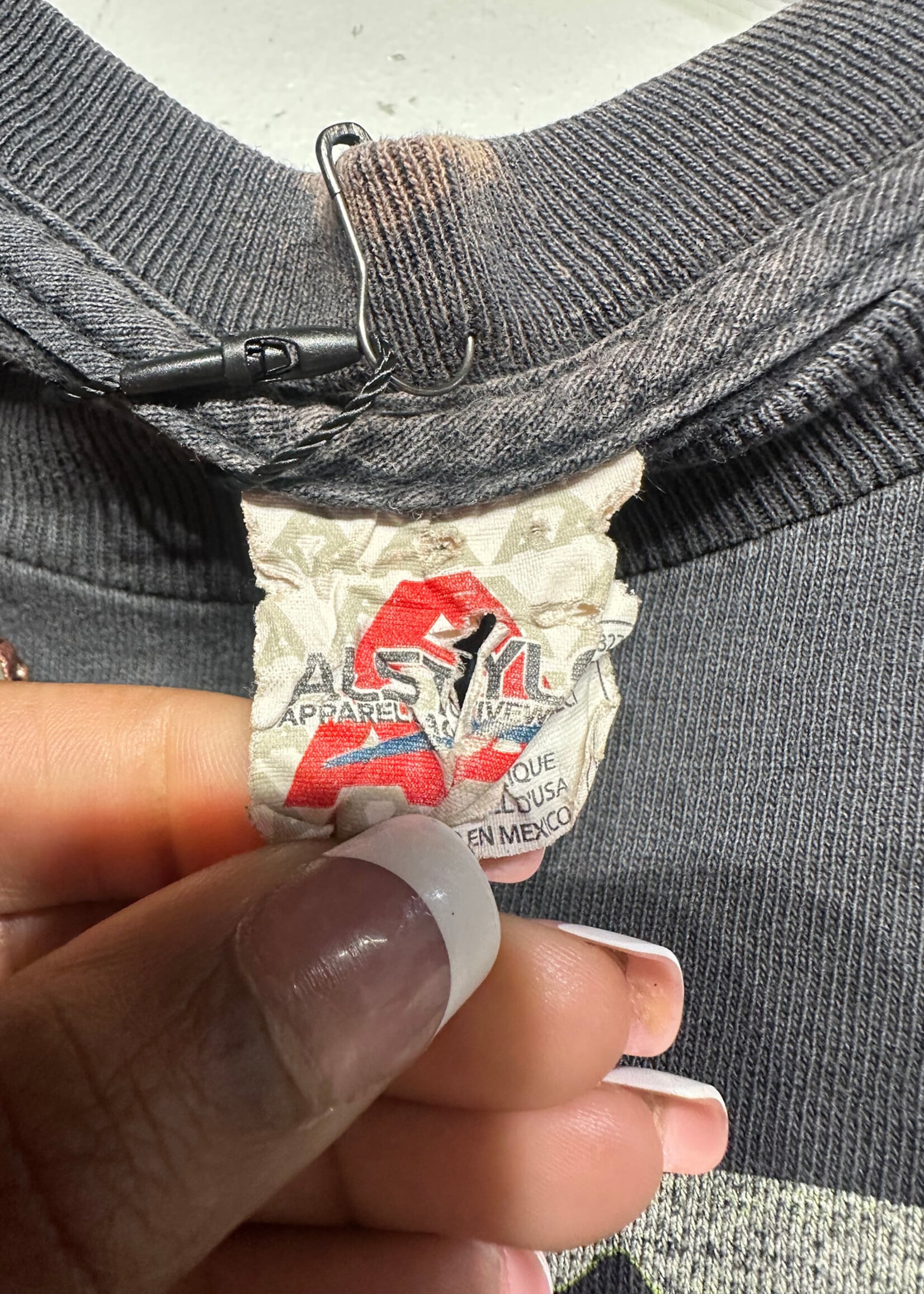 Ol Dirty Bastard Black Distressed Tee As Is Masc  S
