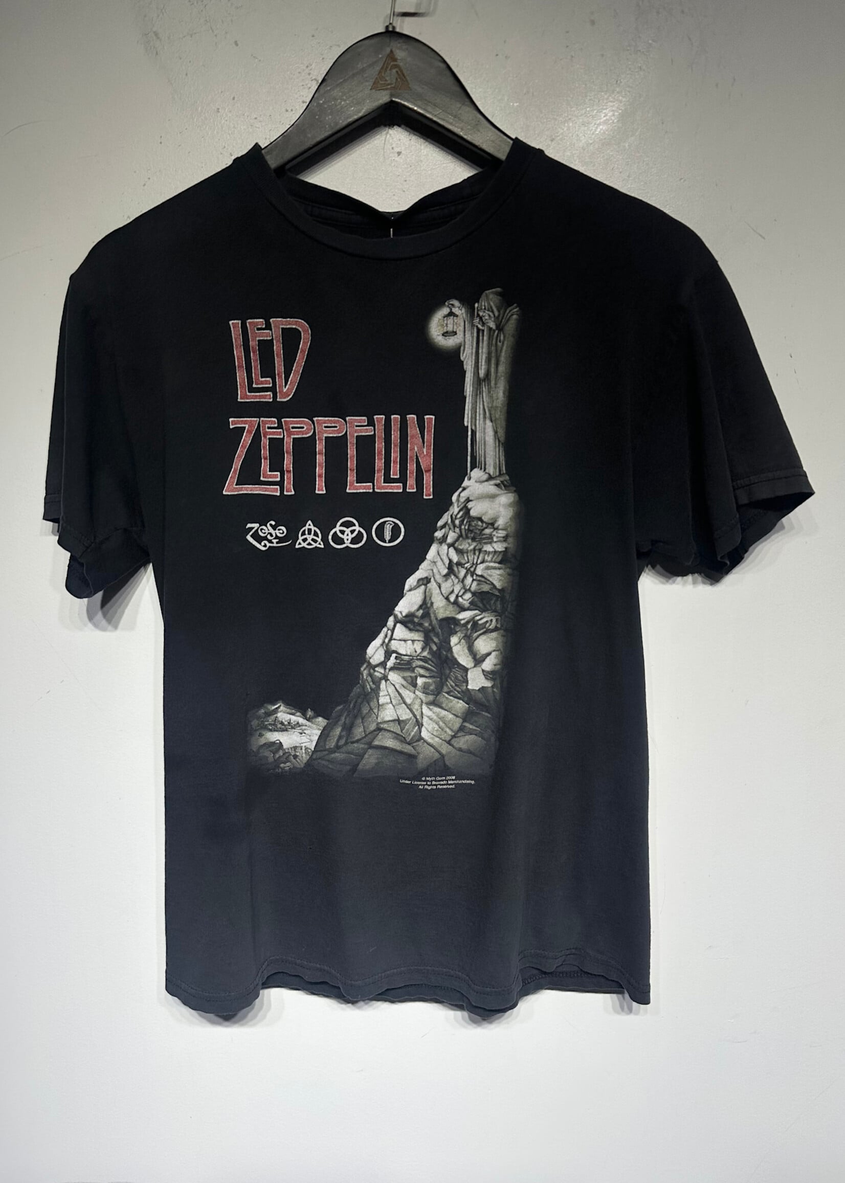 LED ZEPPELIN 08' BLACK TEE L AS IS