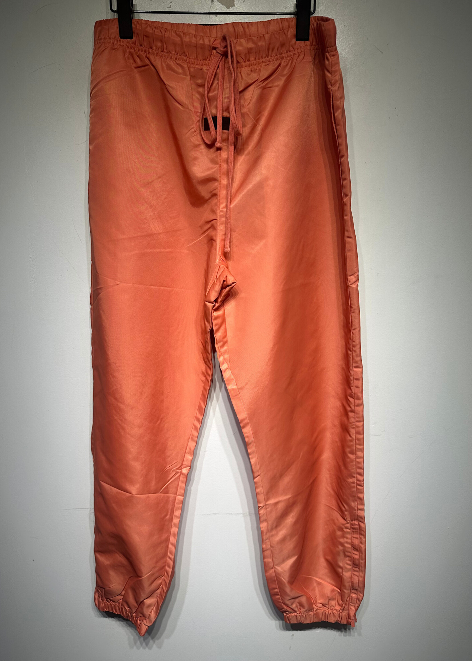 Fear Of God Essentials Pink Salmon Nylon Joggers L/32