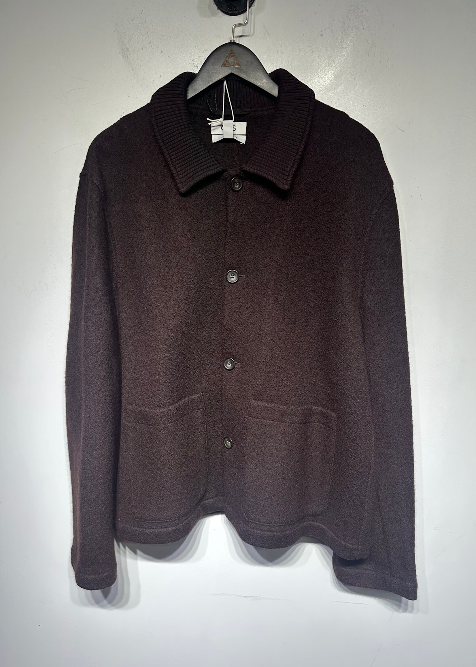 COS Brown Wool Overshirt XL