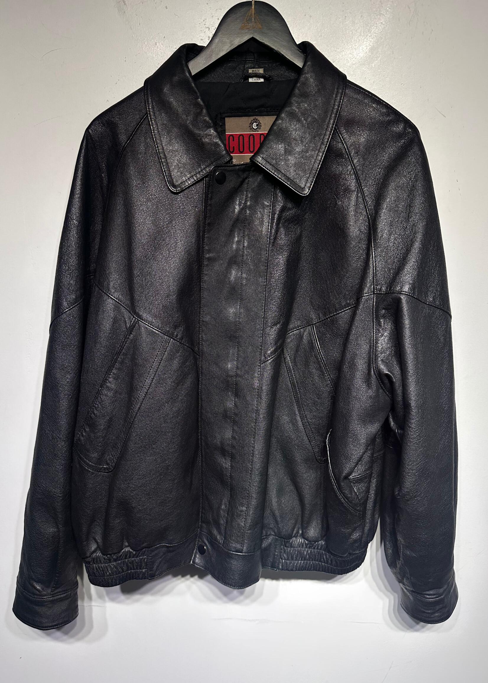 Cooper Leather Blouson Jacket Masc XL