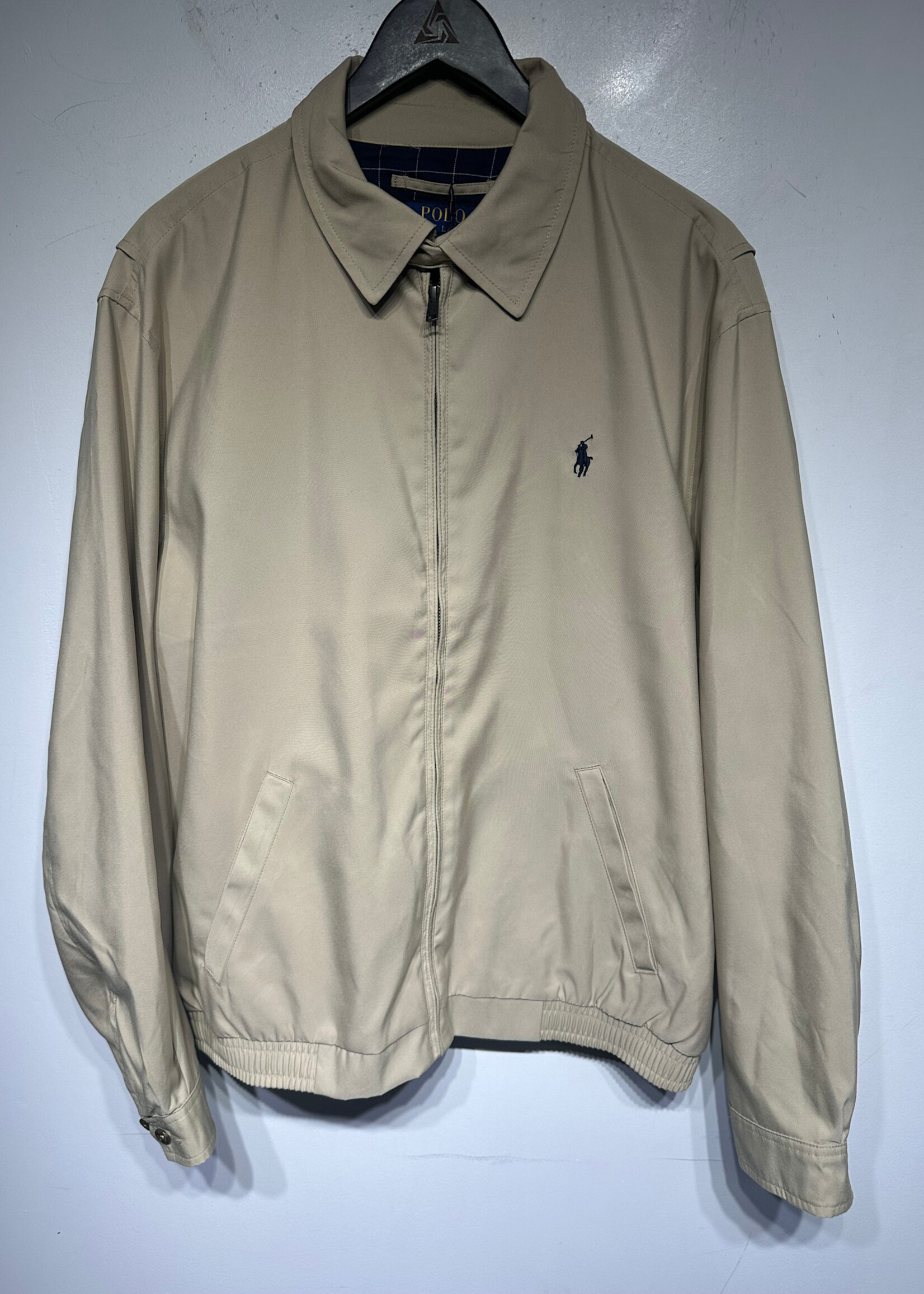 Ralph Lauren NWT Tan Zip Jacket L