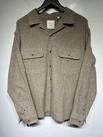 JW Anderson Light Brown Crop Shirt L