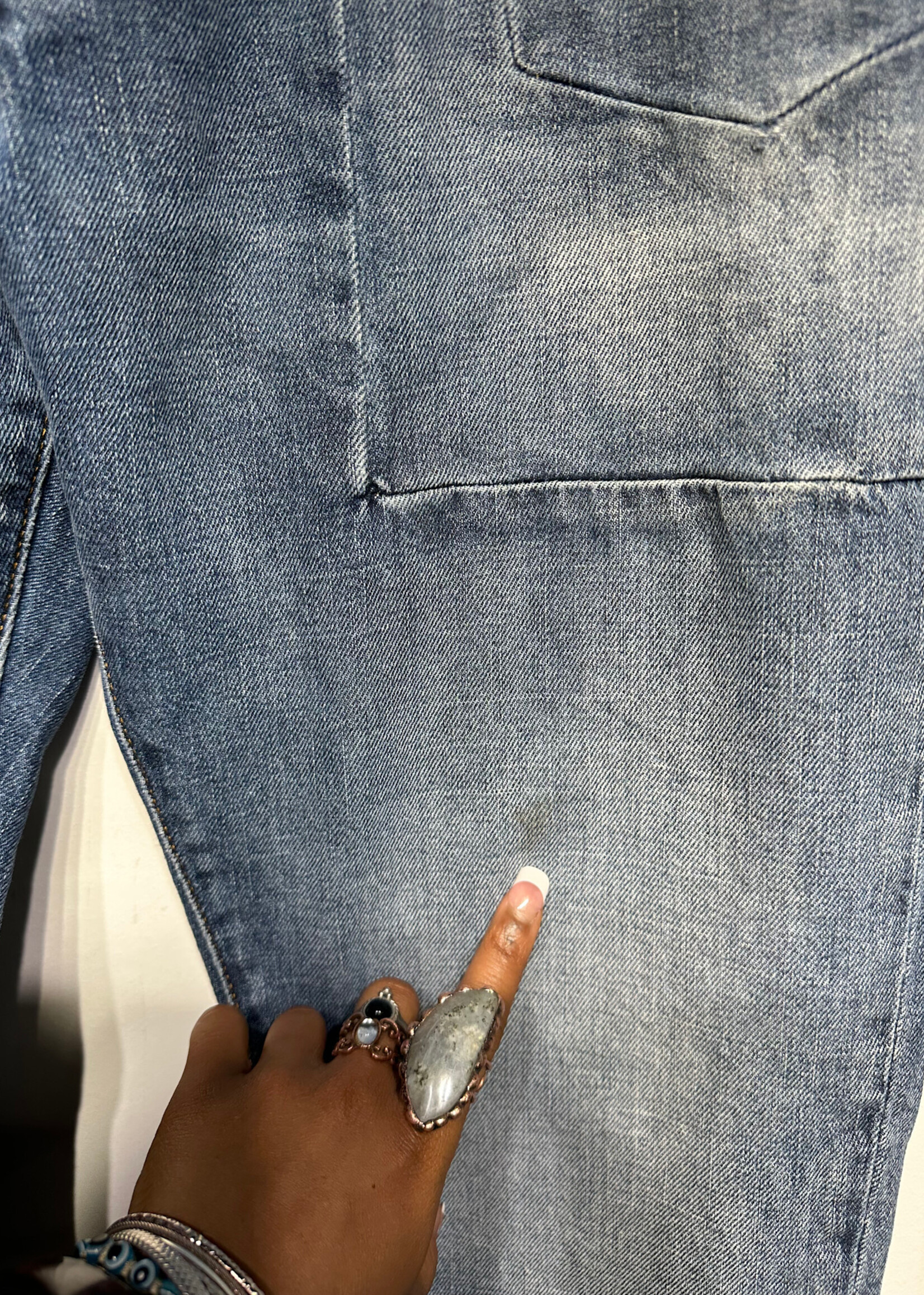 Diesel Large Patch D-Strukt Jeans Masc 36