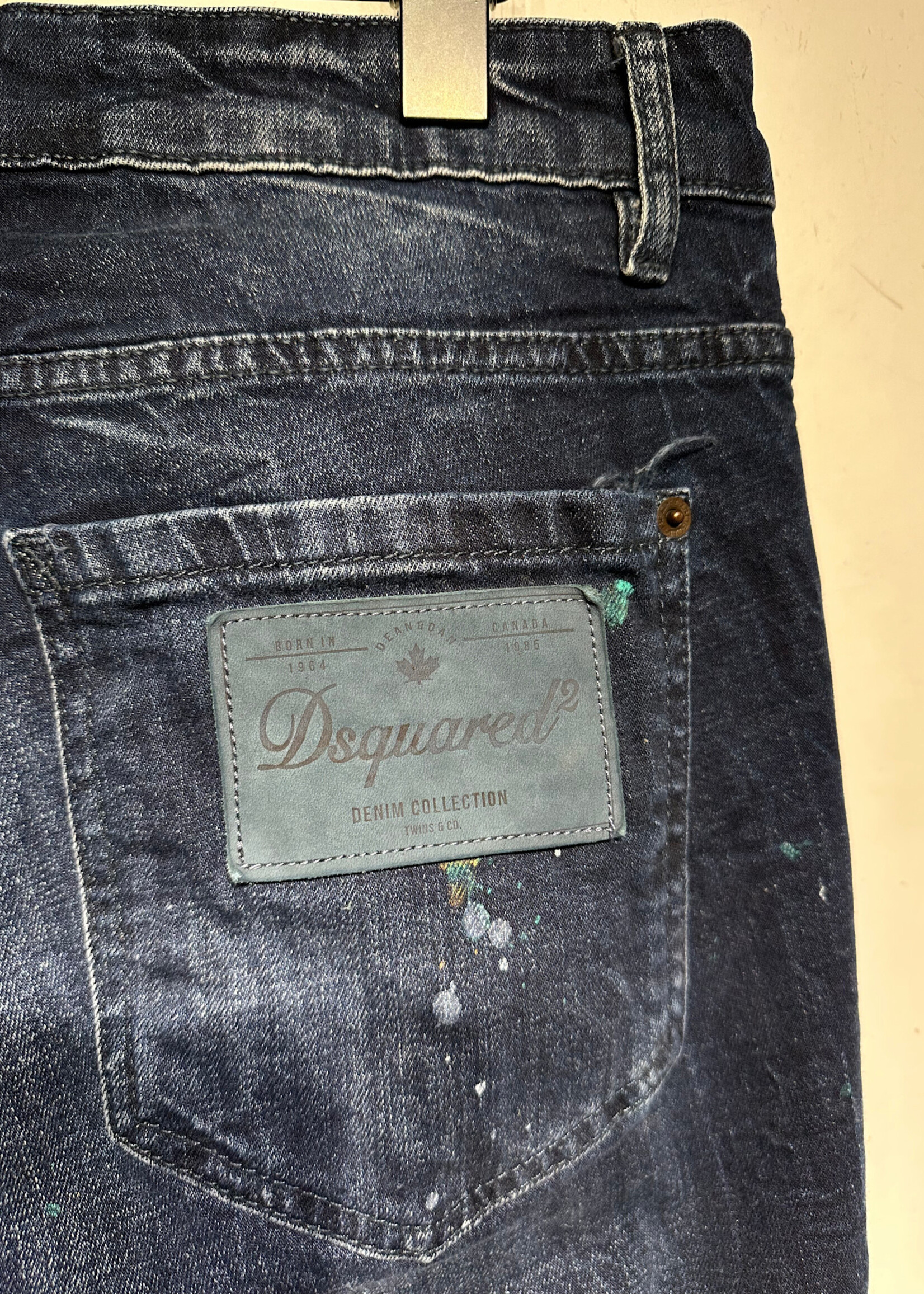 DSquared2 Distressed Dark Denim Masc 32