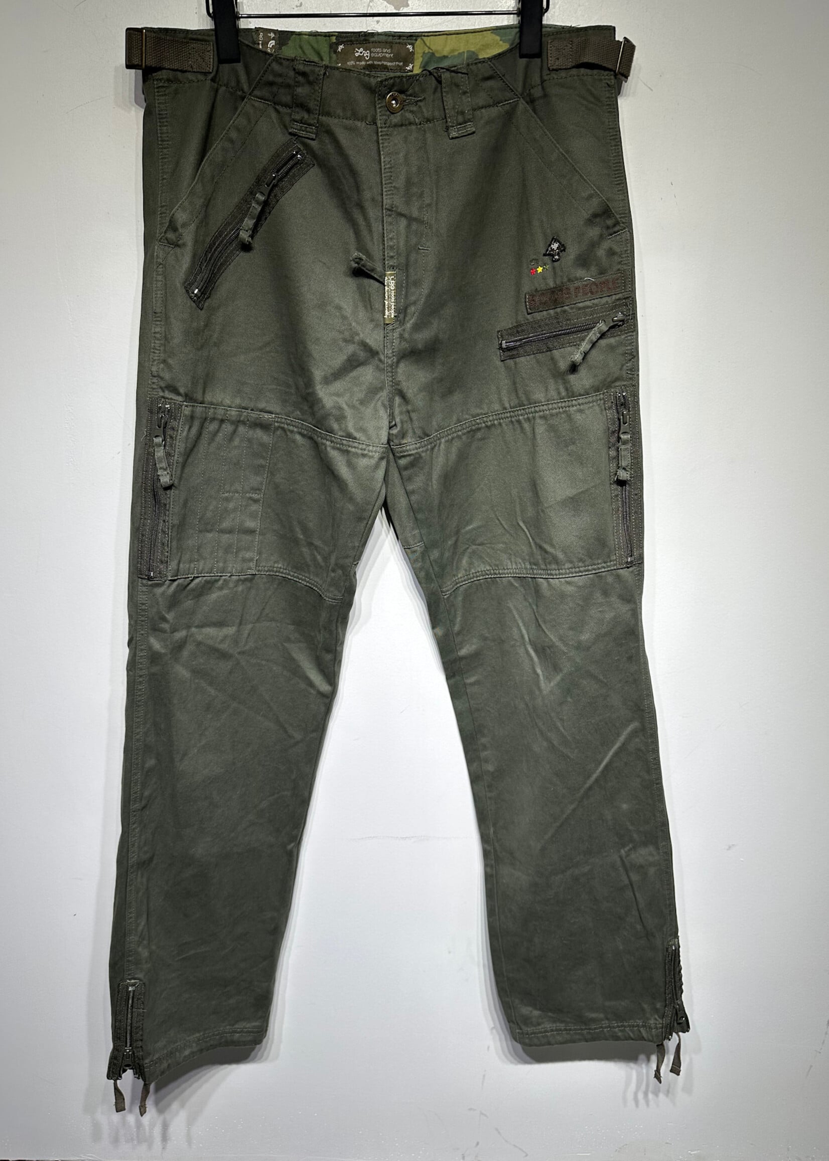 LRG GREEN CARGO PANTS MASC 34