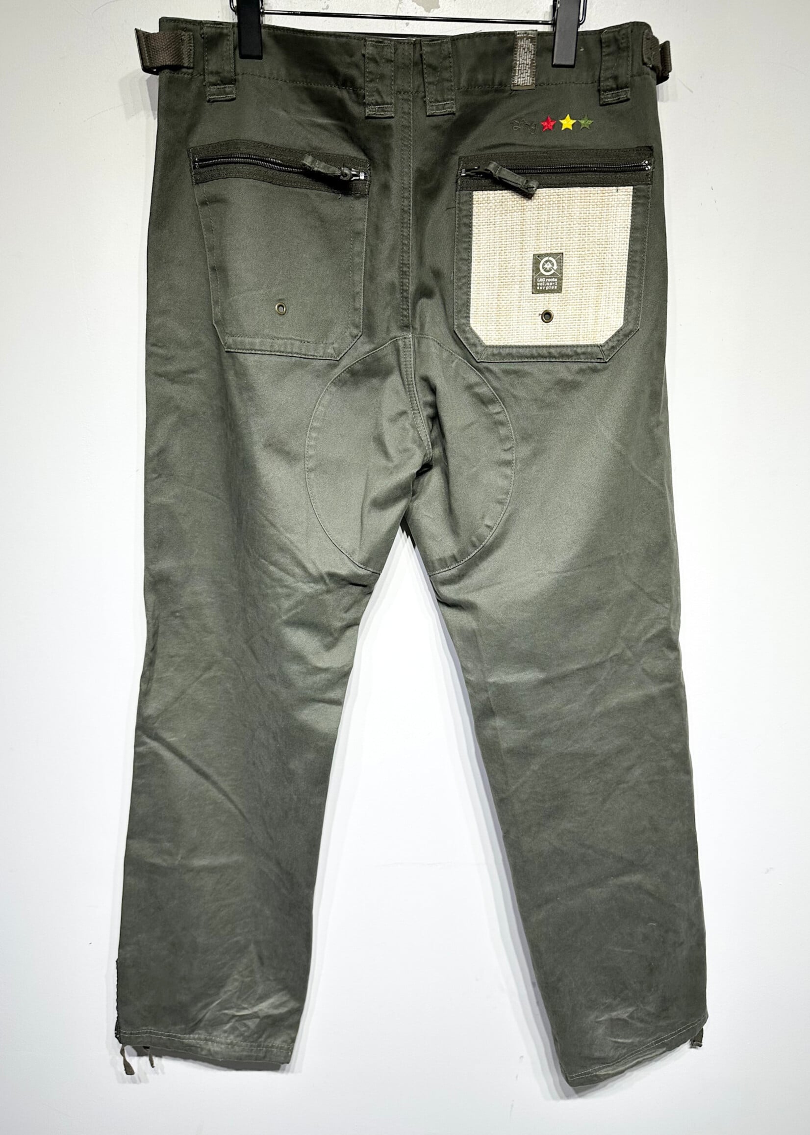 LRG GREEN CARGO PANTS MASC 34