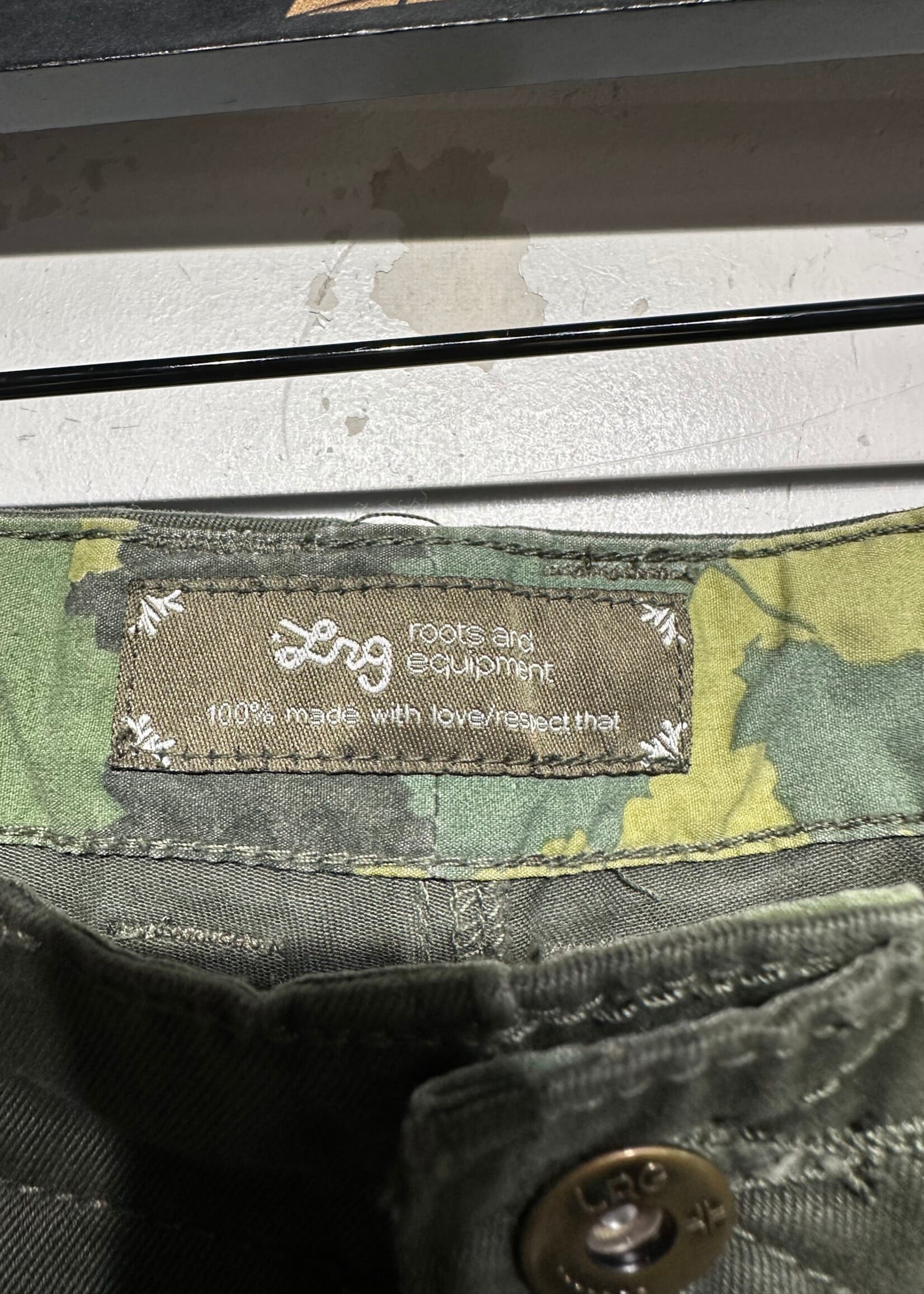 LRG GREEN CARGO PANTS MASC 34