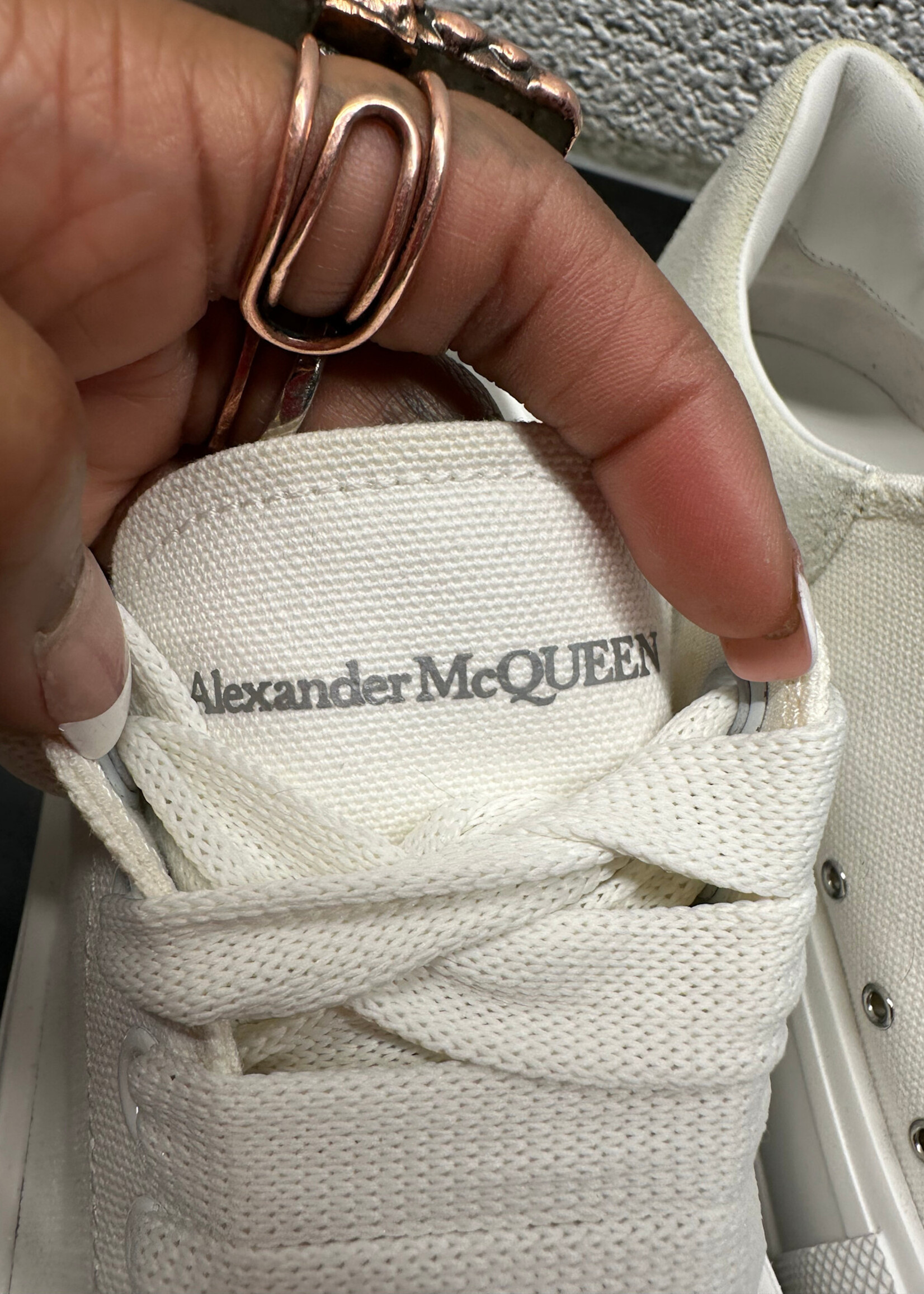 Alexander McQueen Deck Plimsoll Sneaker Masc 43/10