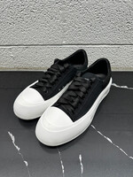 Alexander McQueen Black Plimsoll Sneaker Masc 43/10