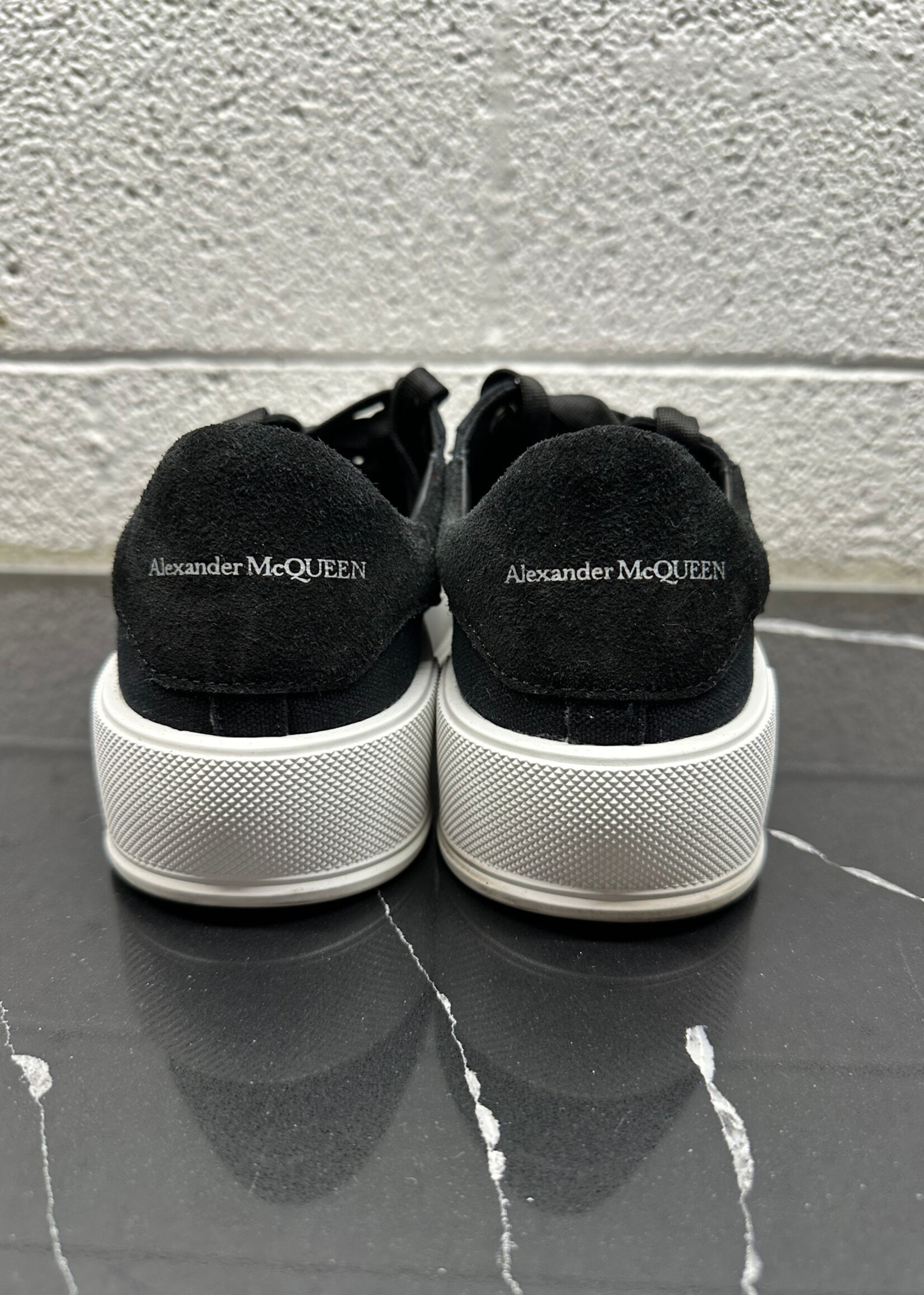 Alexander McQueen Black Plimsoll Sneaker Masc 43/10