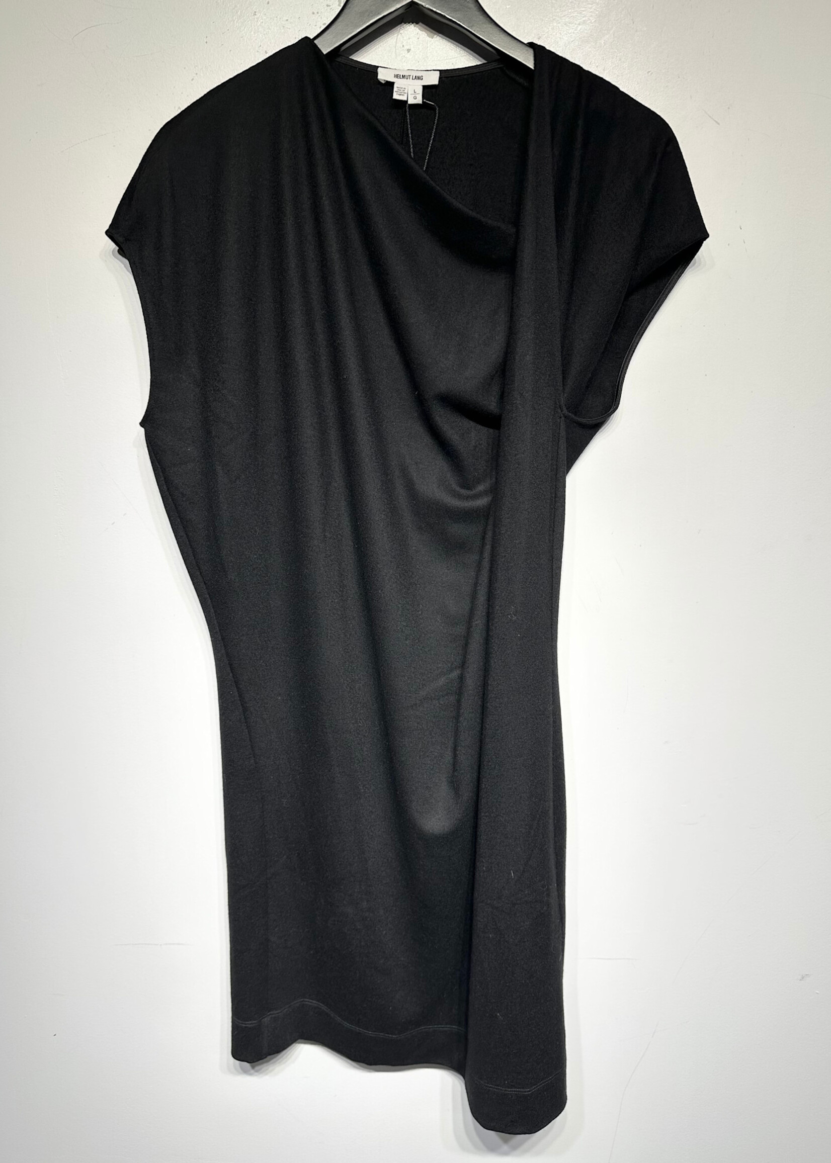 Helmut Lang Asymmetrical T-shirt Dress L