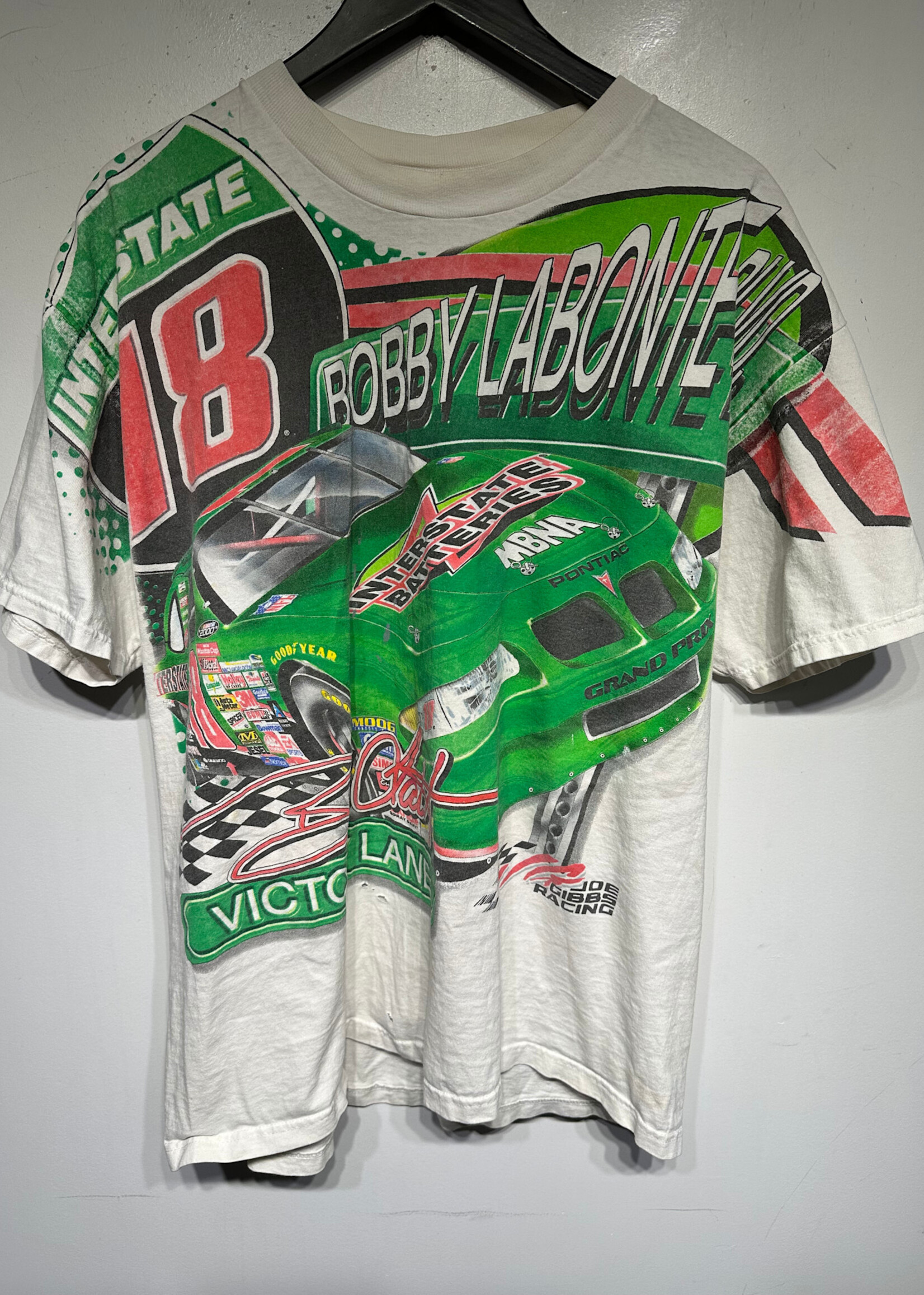 Bobby Labonte Nascar AOP Tee XL AS IS