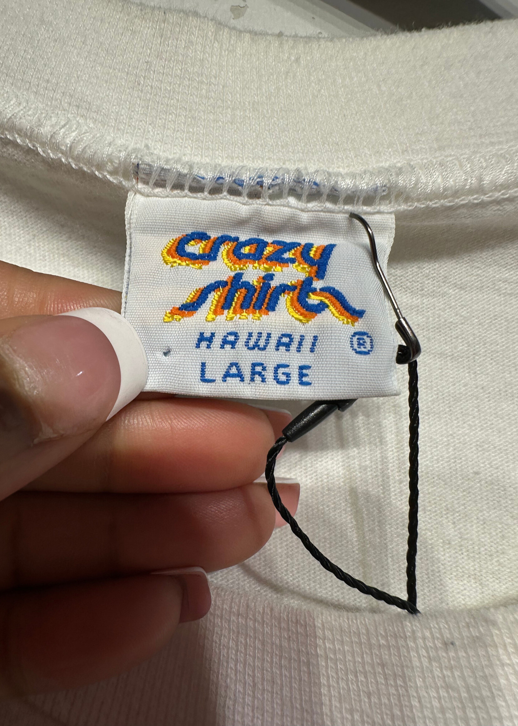 Vintage Dead Gecko White Tee L