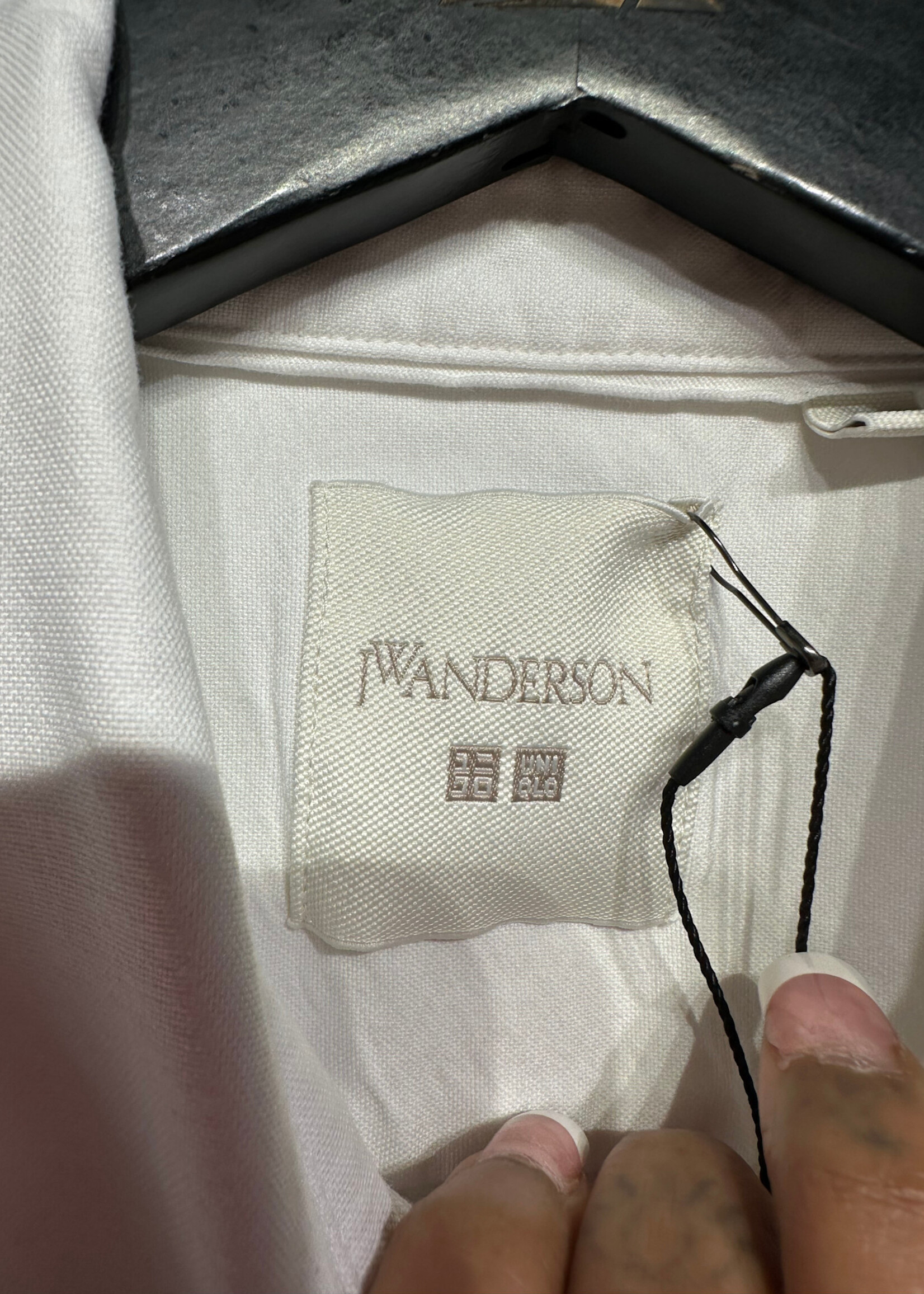 Uniqlo JW Anderson White Crop BU Fem XL