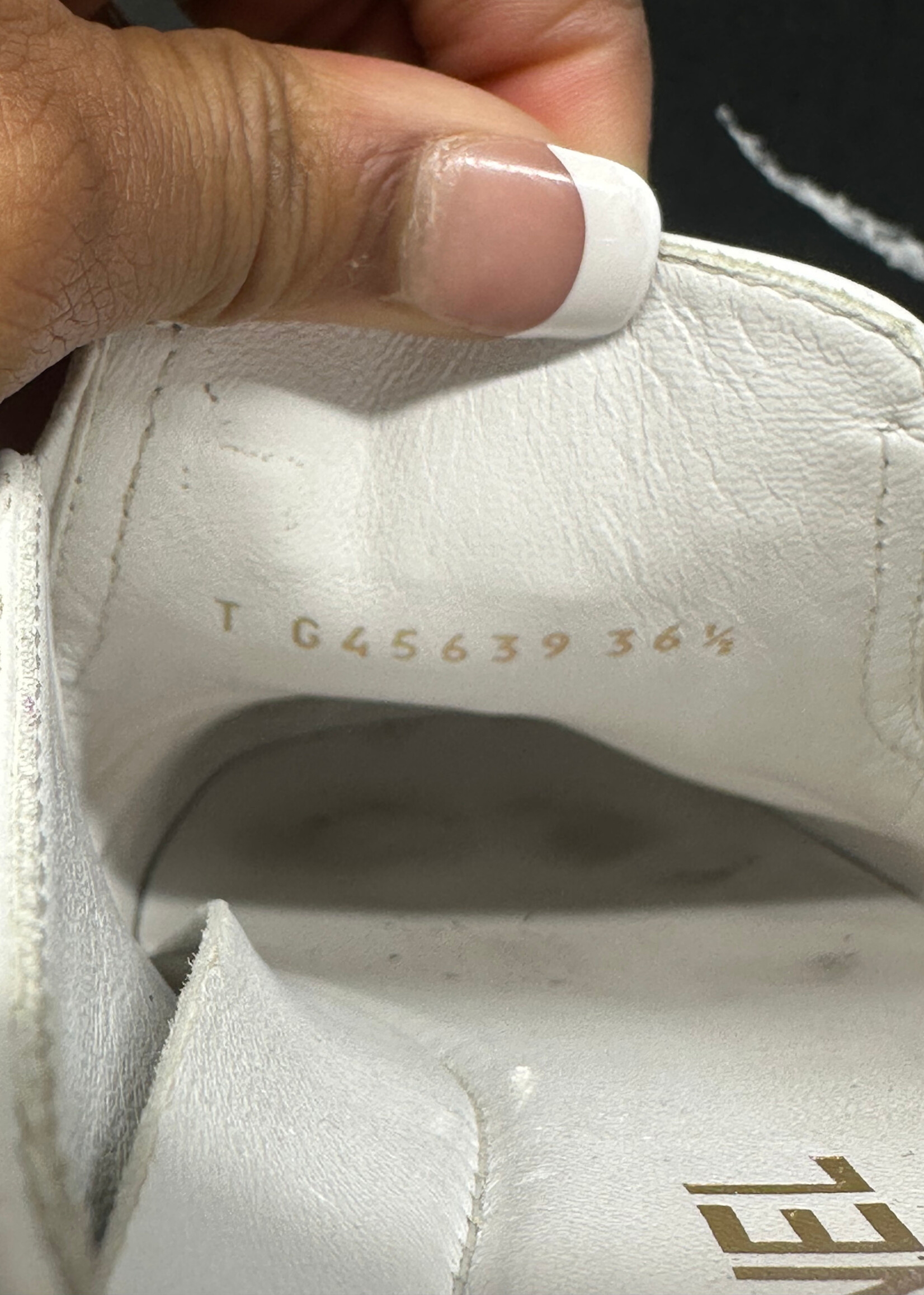 Chanel Logo Slip On Mule Sneaker 36.5/6.5