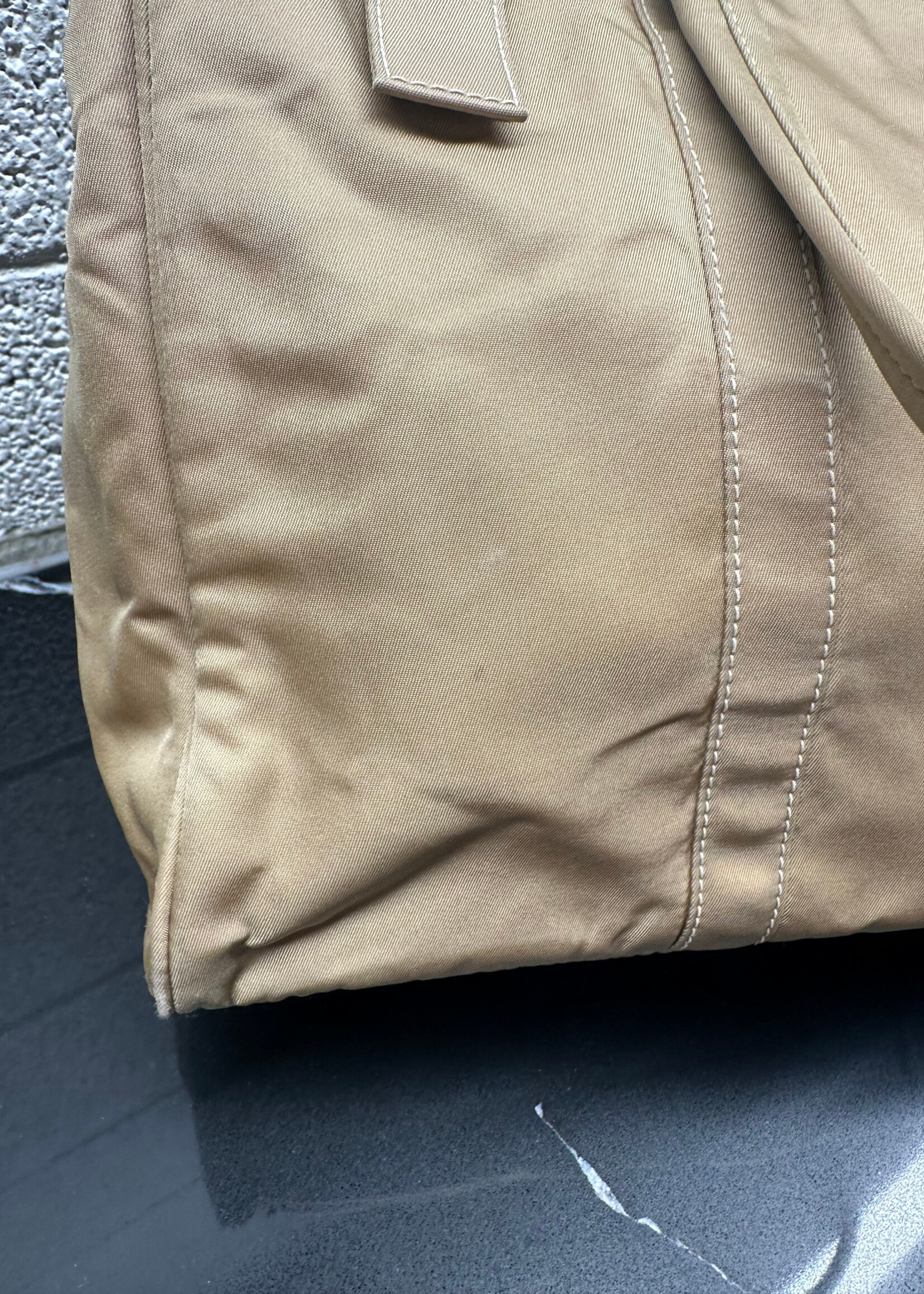 Prada Tessuto Neutral Tote OS
