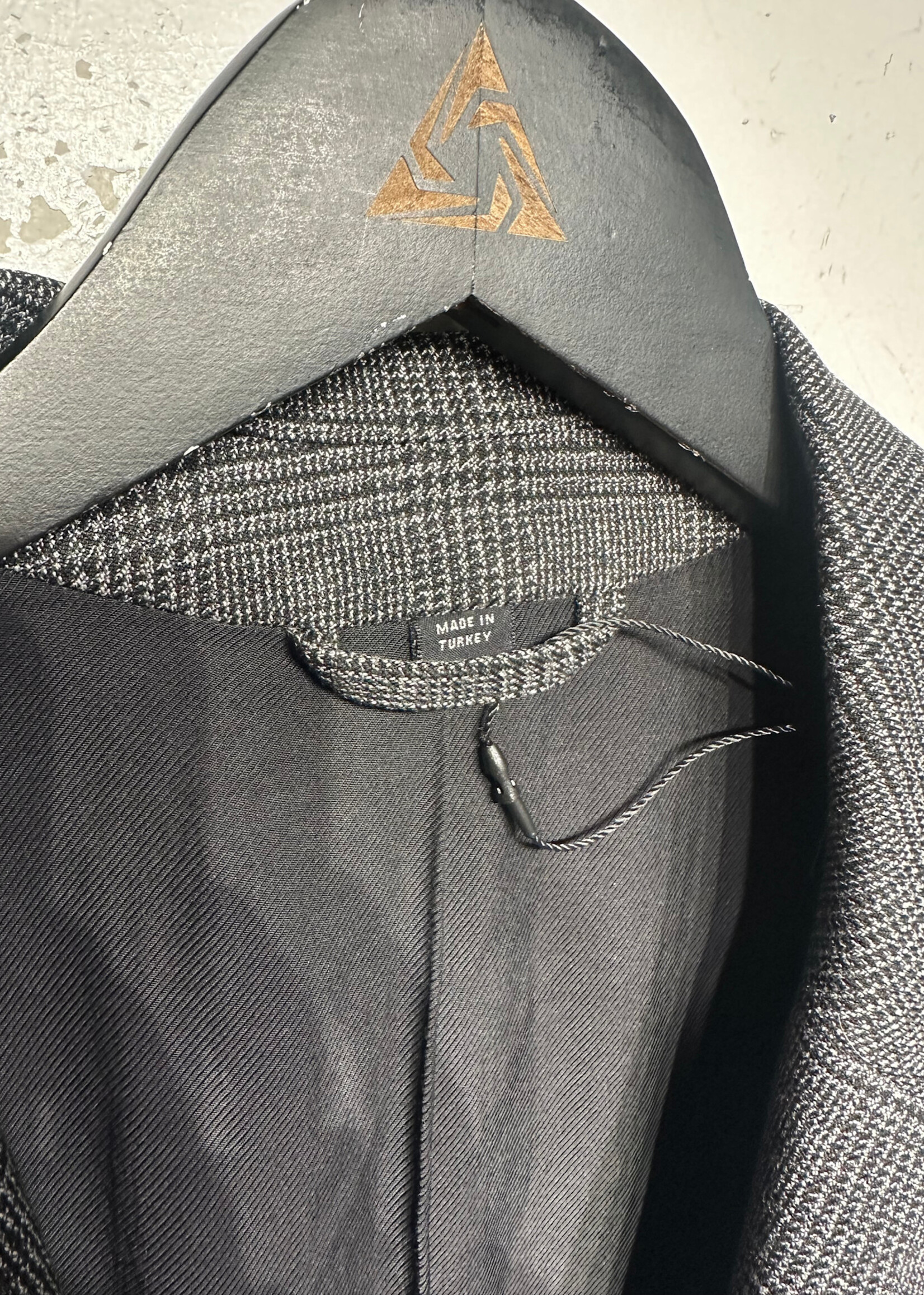 Allsaints Grey Long Coat Fem S