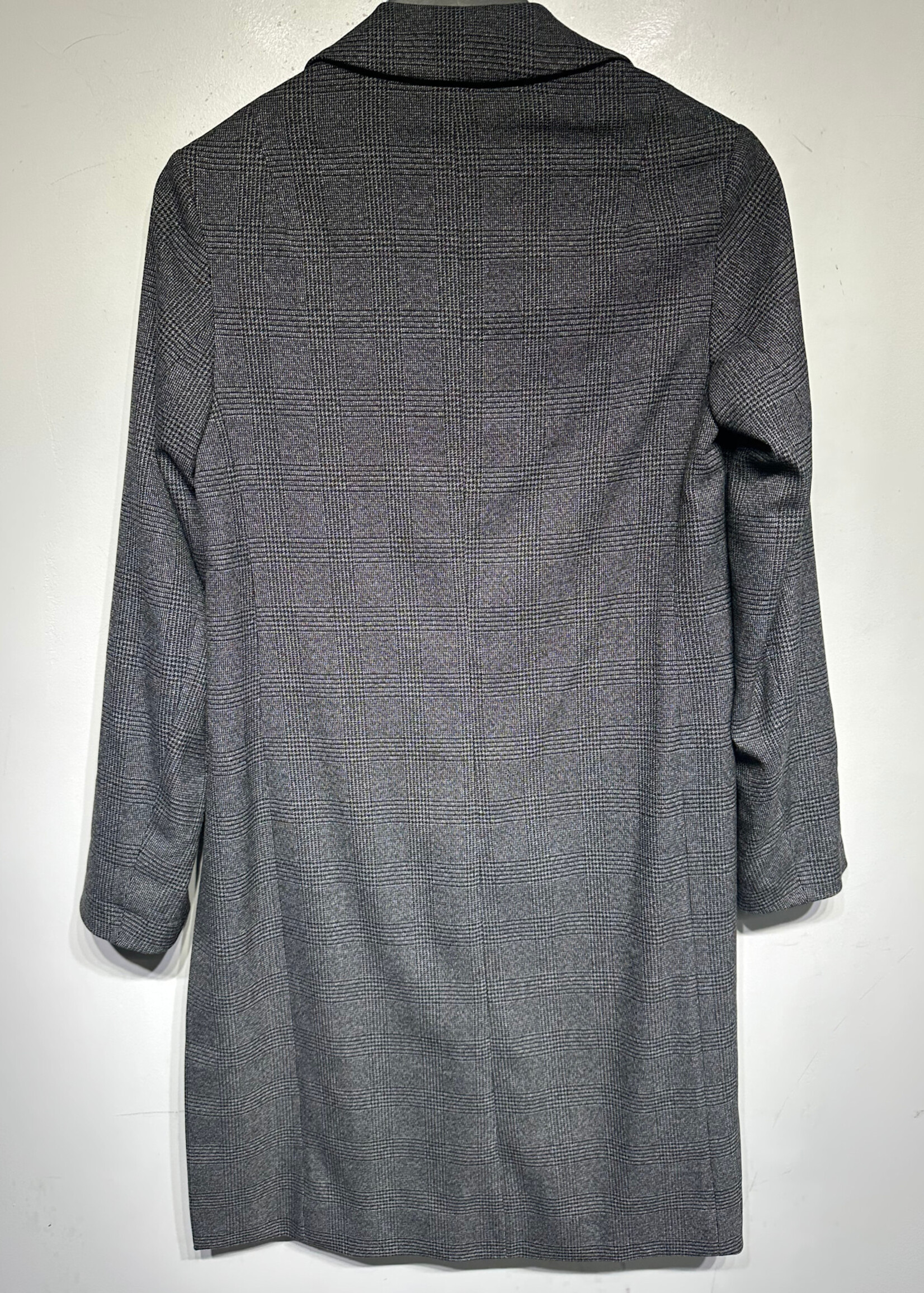 Allsaints Grey Long Coat Fem S